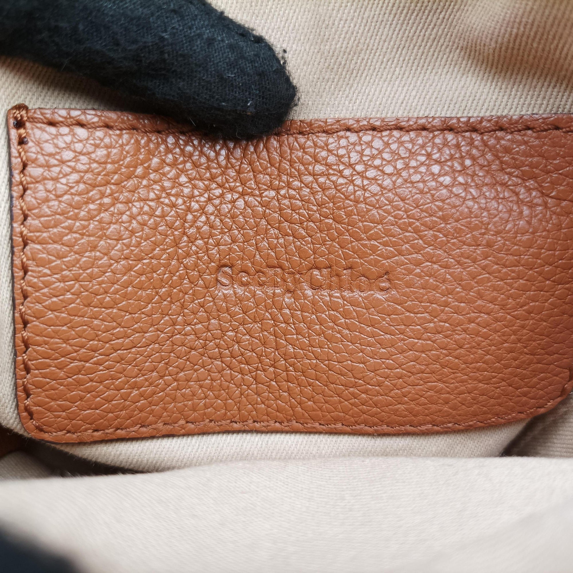 Pre-owned See By Chloe Joan Brown Suede × Leather ジョアン shoulderbag | stylenewstar