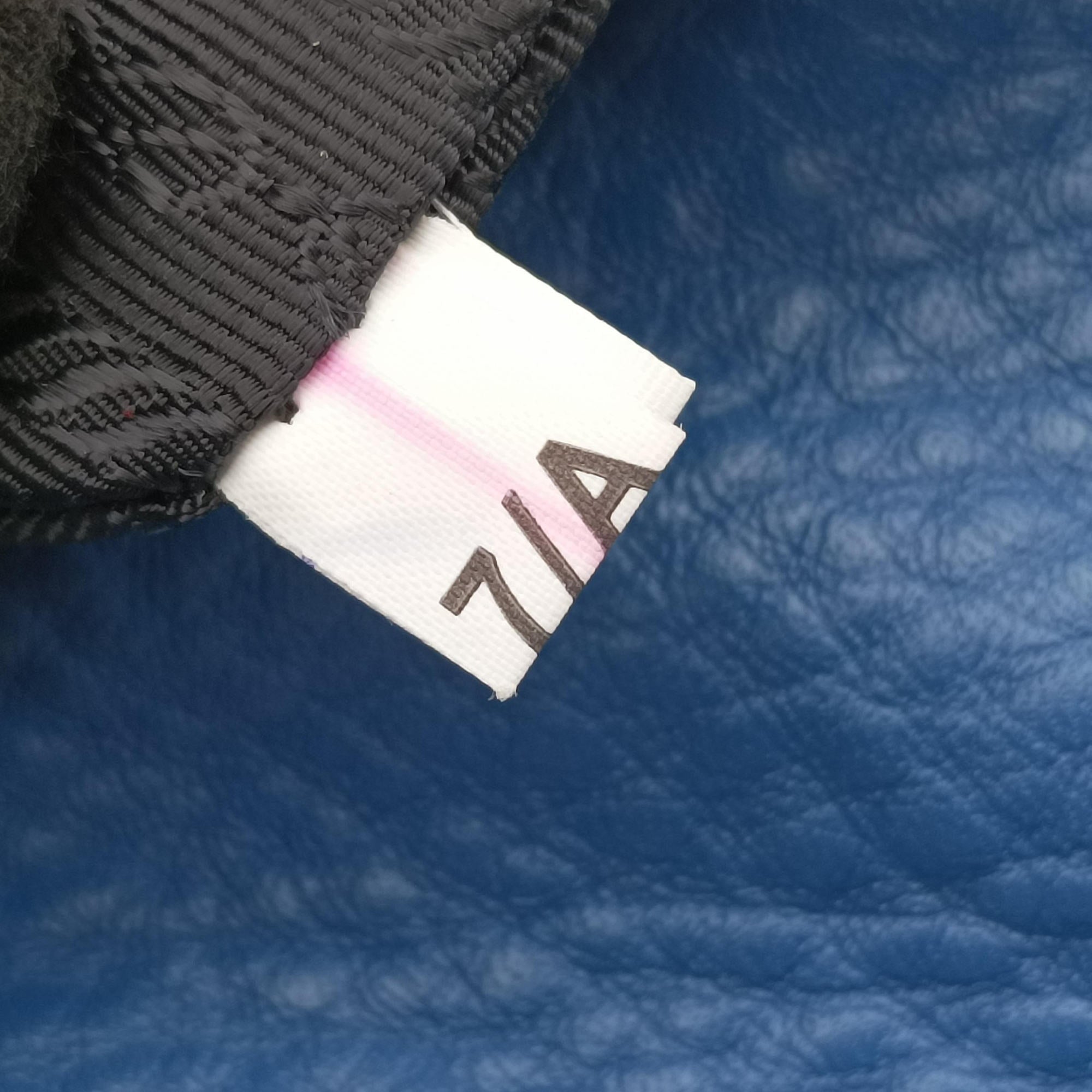 Vintage Prada Vitello Daino Sound Flap Top Handle Blue Leather BR5034 shoulderbag | stylenewstar