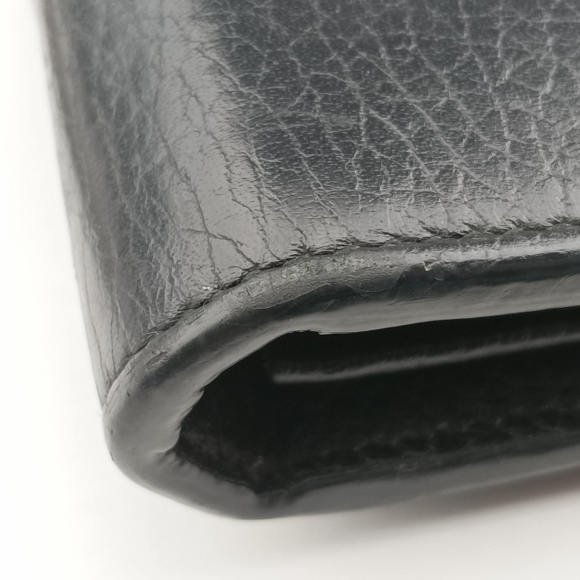 Pre-owned Gucci Dionysus Black Leather 401231 shoulderbag | stylenewstar