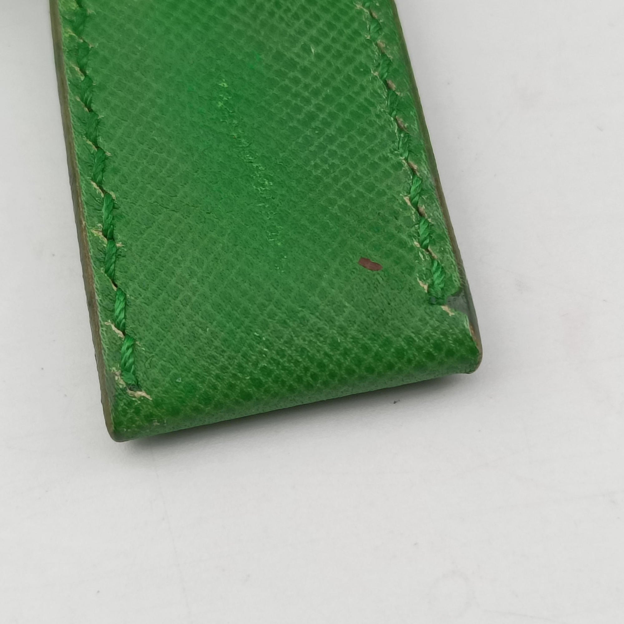 Pre-owned Prada quilted tessuto Green Nylon x leather  shoulderbag | stylenewstar