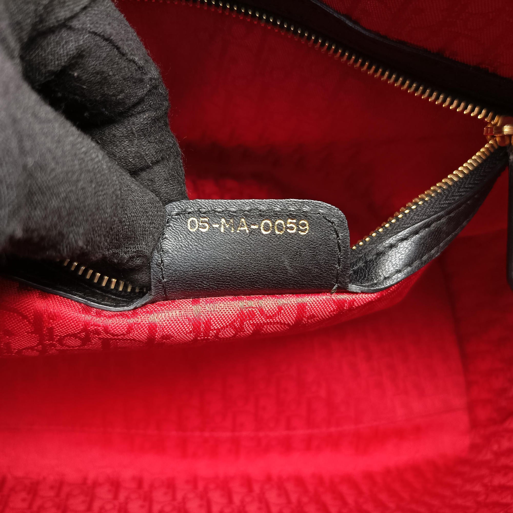 Pre-owned Christian Dior Lady Dior Black lambskin  handbag | stylenewstar