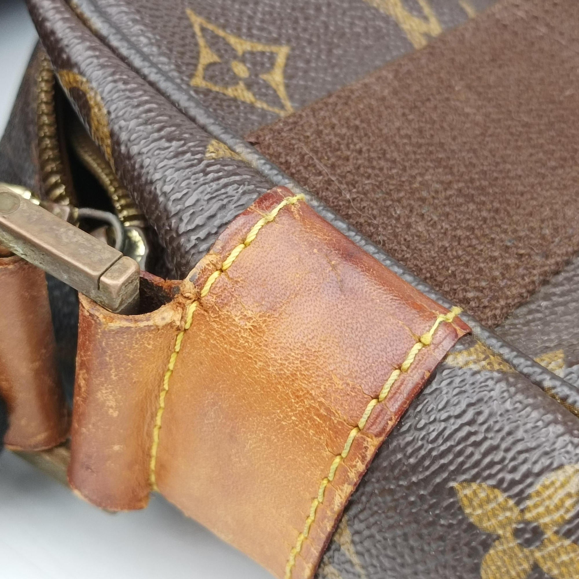Vintage Louis Vuitton Sac Bosphore brown Monogram Canvas M40043 shoulderbag | stylenewstar