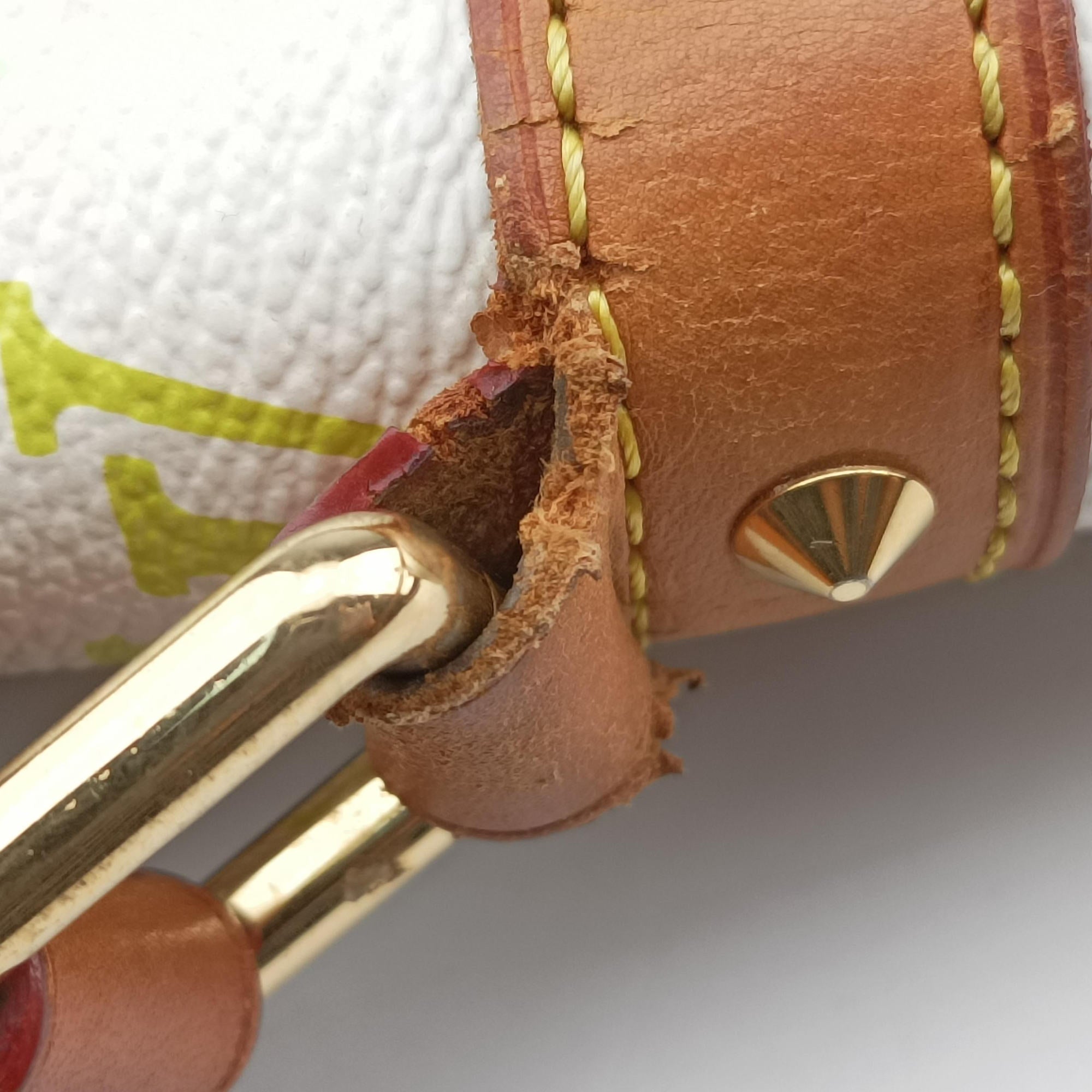 Vintage Louis Vuitton SOLOGNE white Monogram Multicolor M92661 shoulderbag | stylenewstar