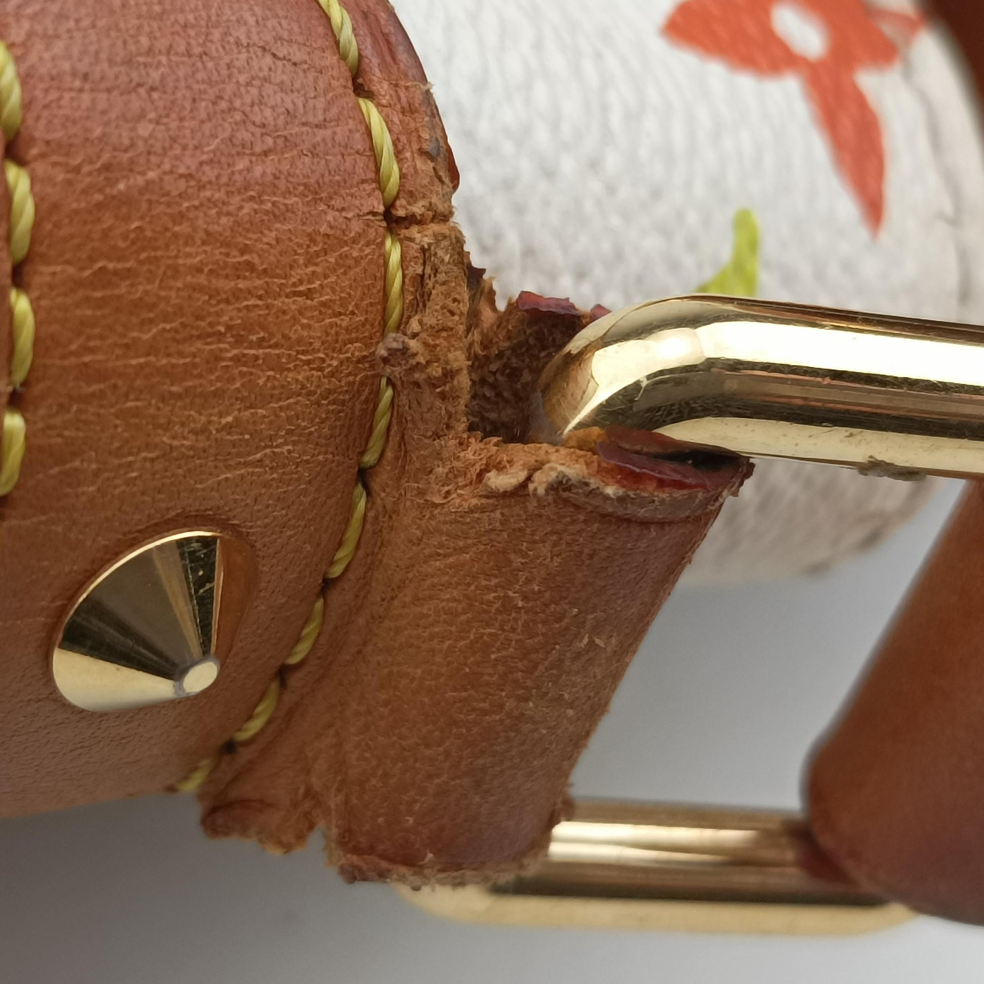 Vintage Louis Vuitton SOLOGNE white Monogram Multicolor M92661 shoulderbag | stylenewstar