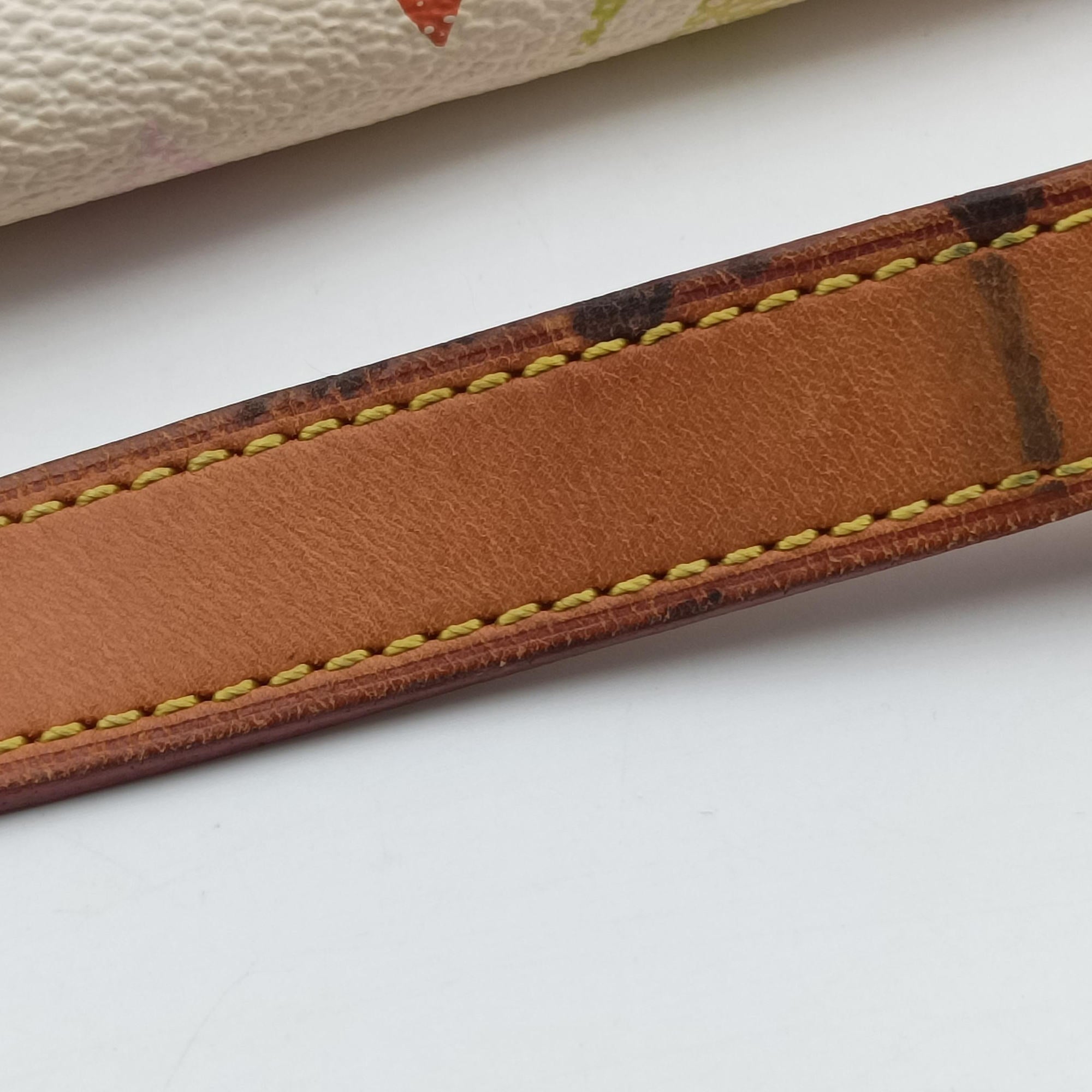 Vintage Louis Vuitton SOLOGNE white Monogram Multicolor M92661 shoulderbag | stylenewstar