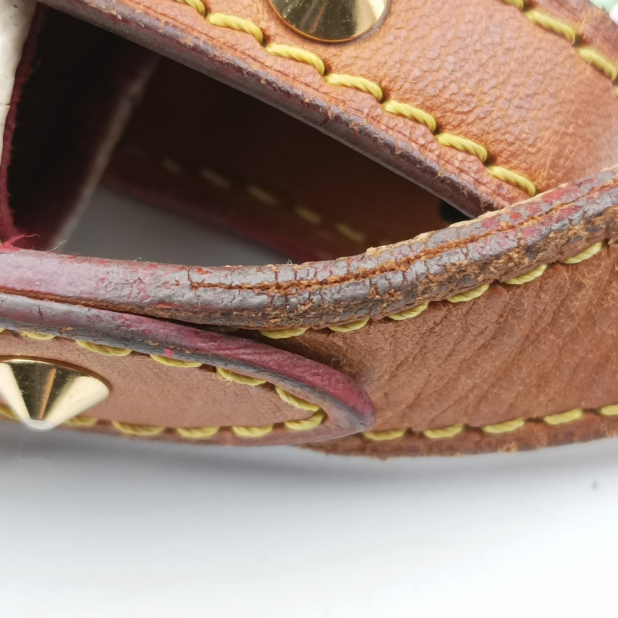 Vintage Louis Vuitton SOLOGNE white Monogram Multicolor M92661 shoulderbag | stylenewstar