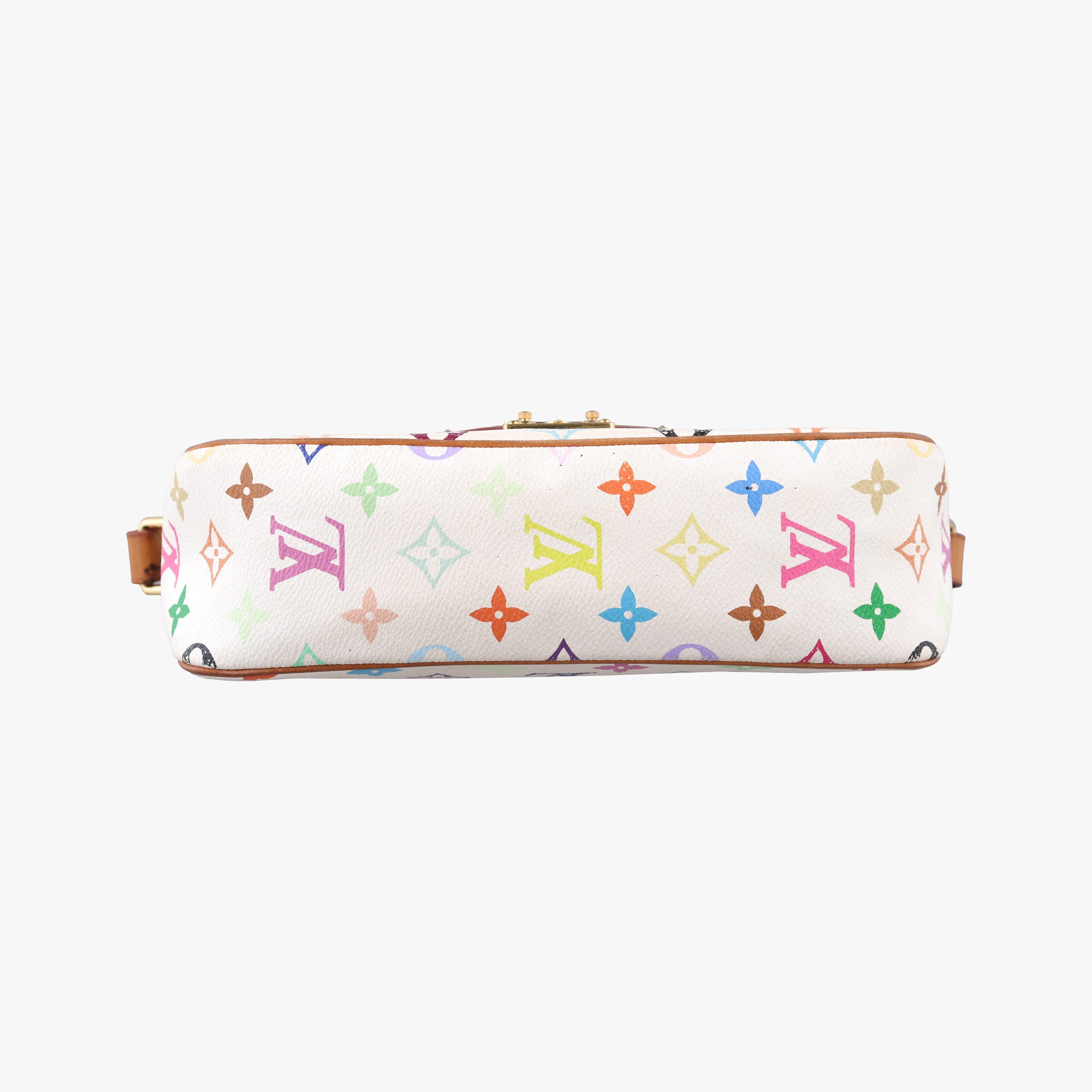 Vintage Louis Vuitton SOLOGNE white Monogram Multicolor M92661 shoulderbag | stylenewstar
