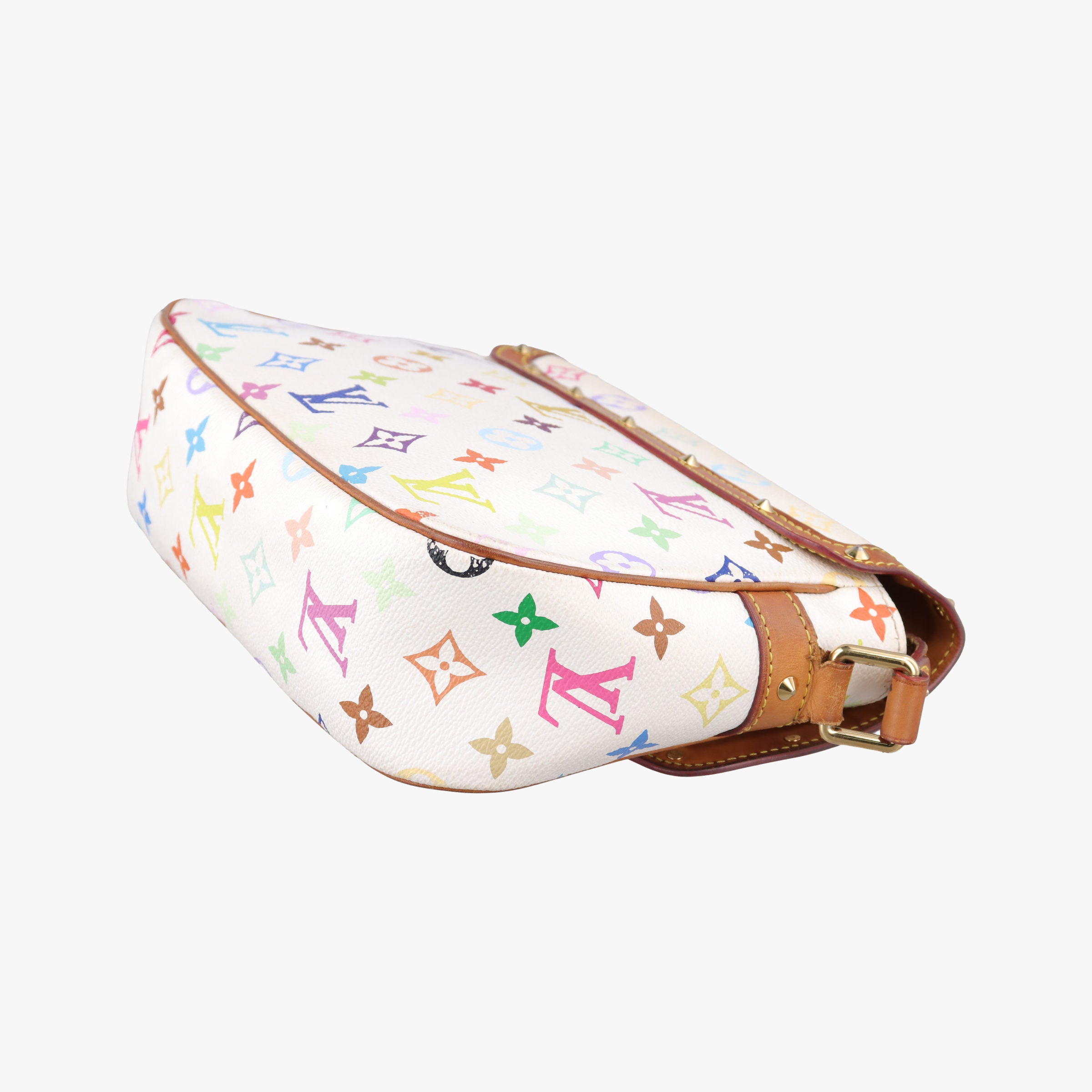 Vintage Louis Vuitton SOLOGNE white Monogram Multicolor M92661 shoulderbag | stylenewstar