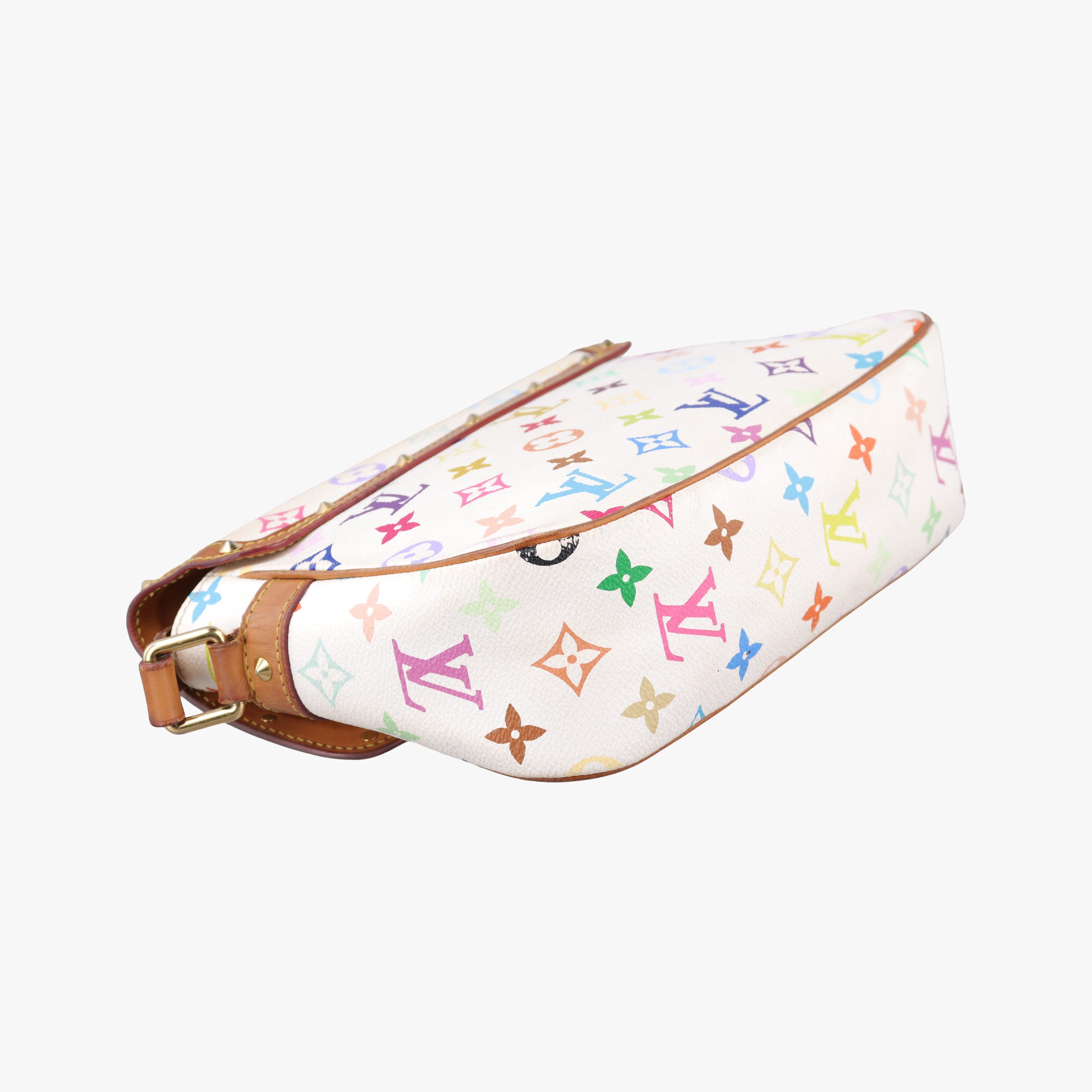 Vintage Louis Vuitton SOLOGNE white Monogram Multicolor M92661 shoulderbag | stylenewstar