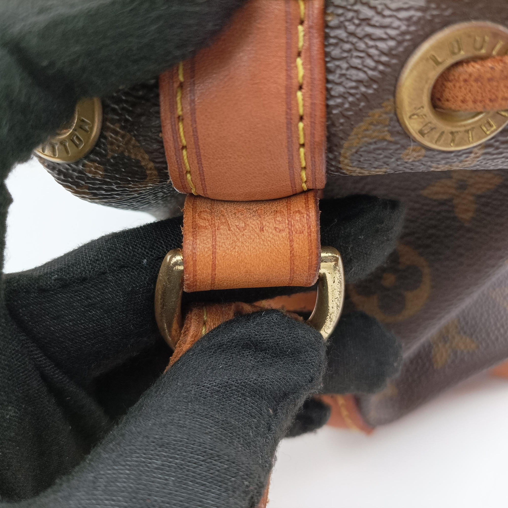 Vintage Louis Vuitton NOe BB Brown Monogram Canvas M40817 shoulderbag | stylenewstar