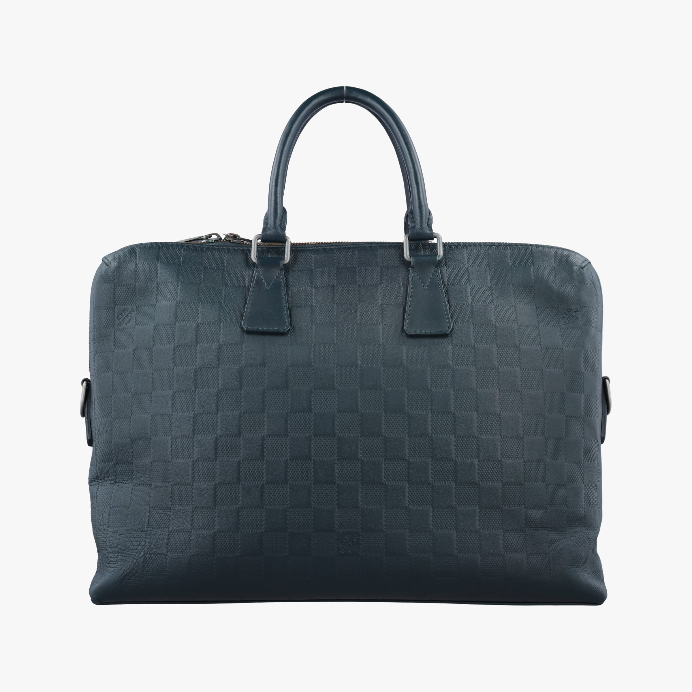 Pre-owned Louis Vuitton Porte-Document-Jour Business Cosmos Damier Infinie N41327 handbag | stylenewstar
