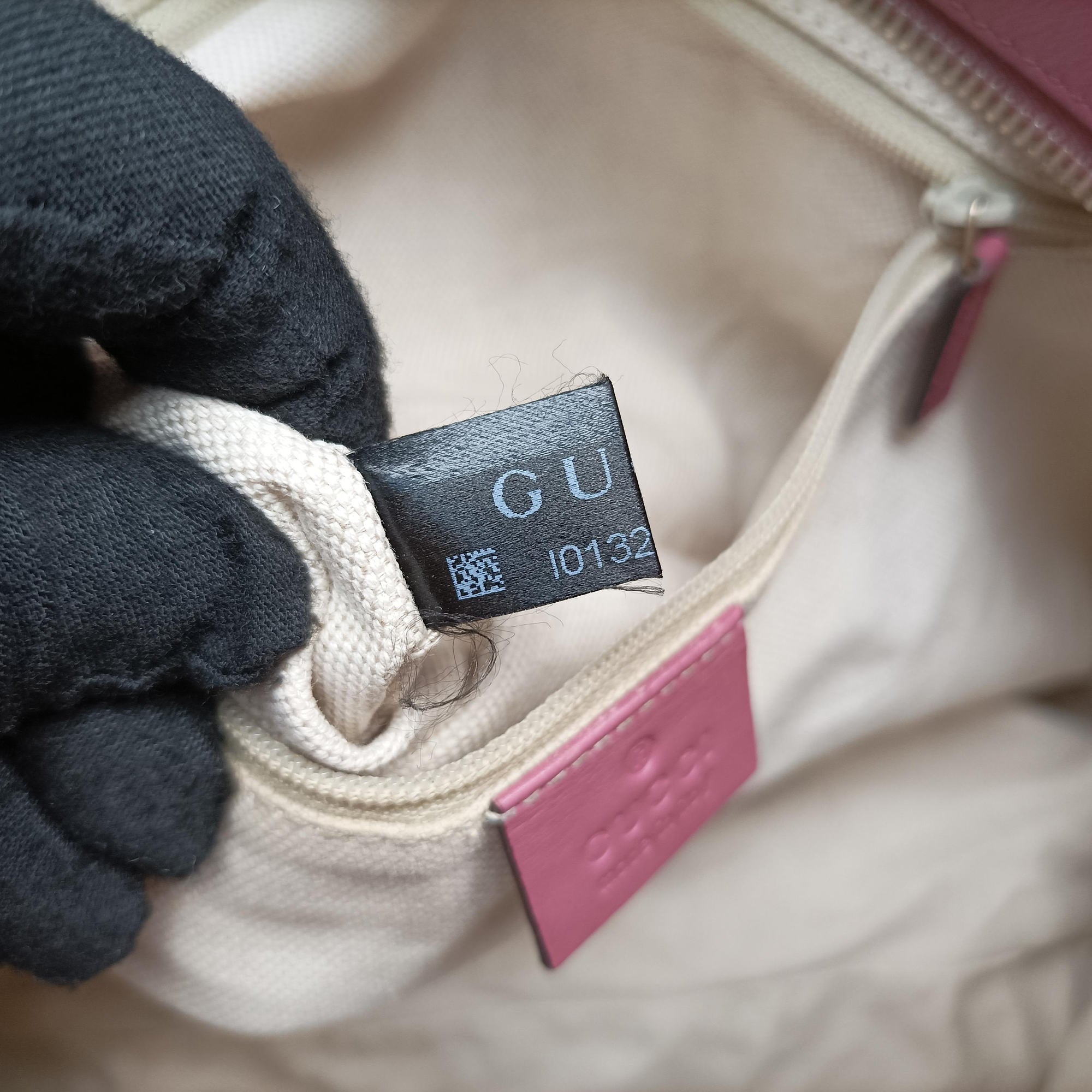 Pre-owned Gucci Sukey khaki Canvas×Leather 296834 shoulderbag | stylenewstar