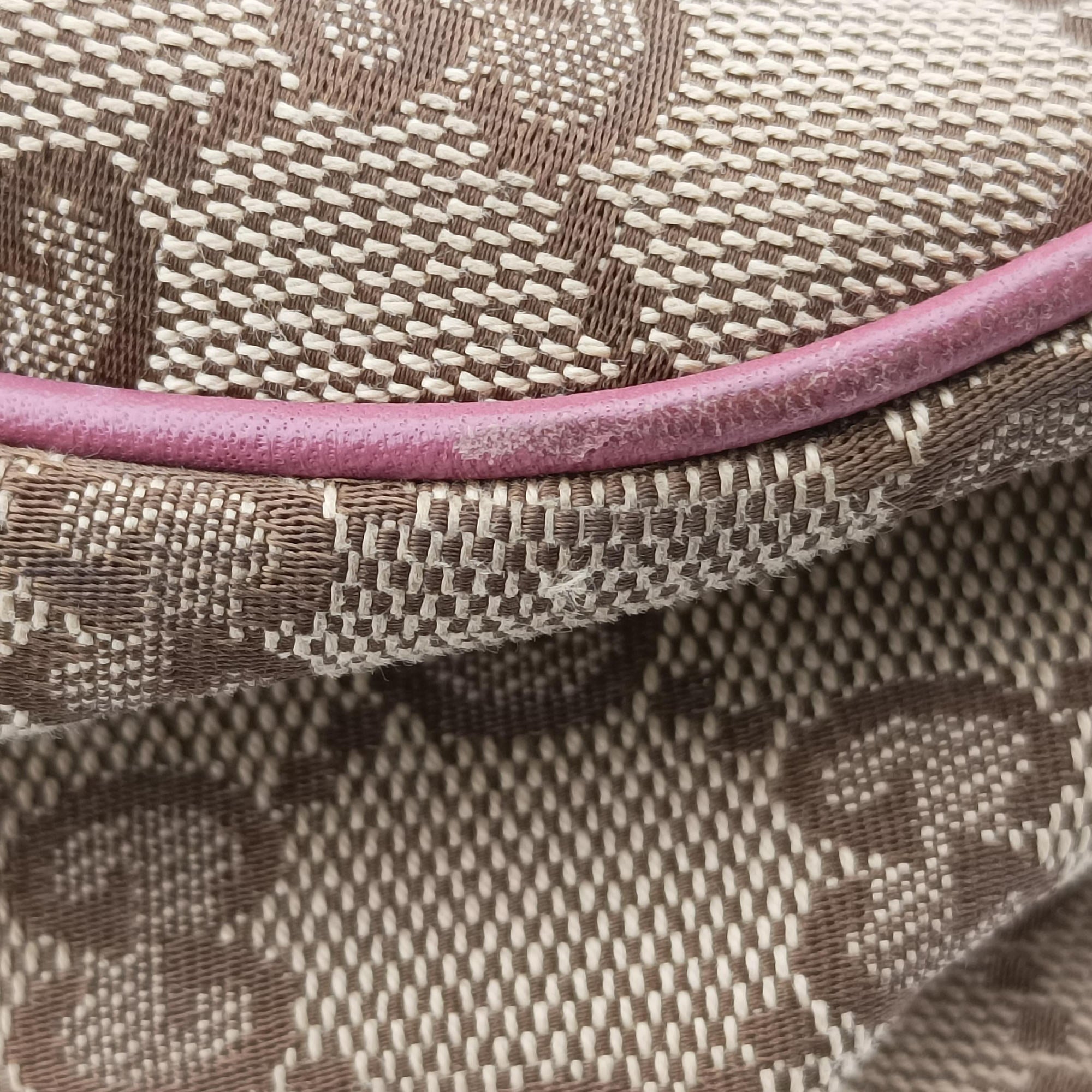 Pre-owned Gucci Sukey khaki Canvas×Leather 296834 shoulderbag | stylenewstar