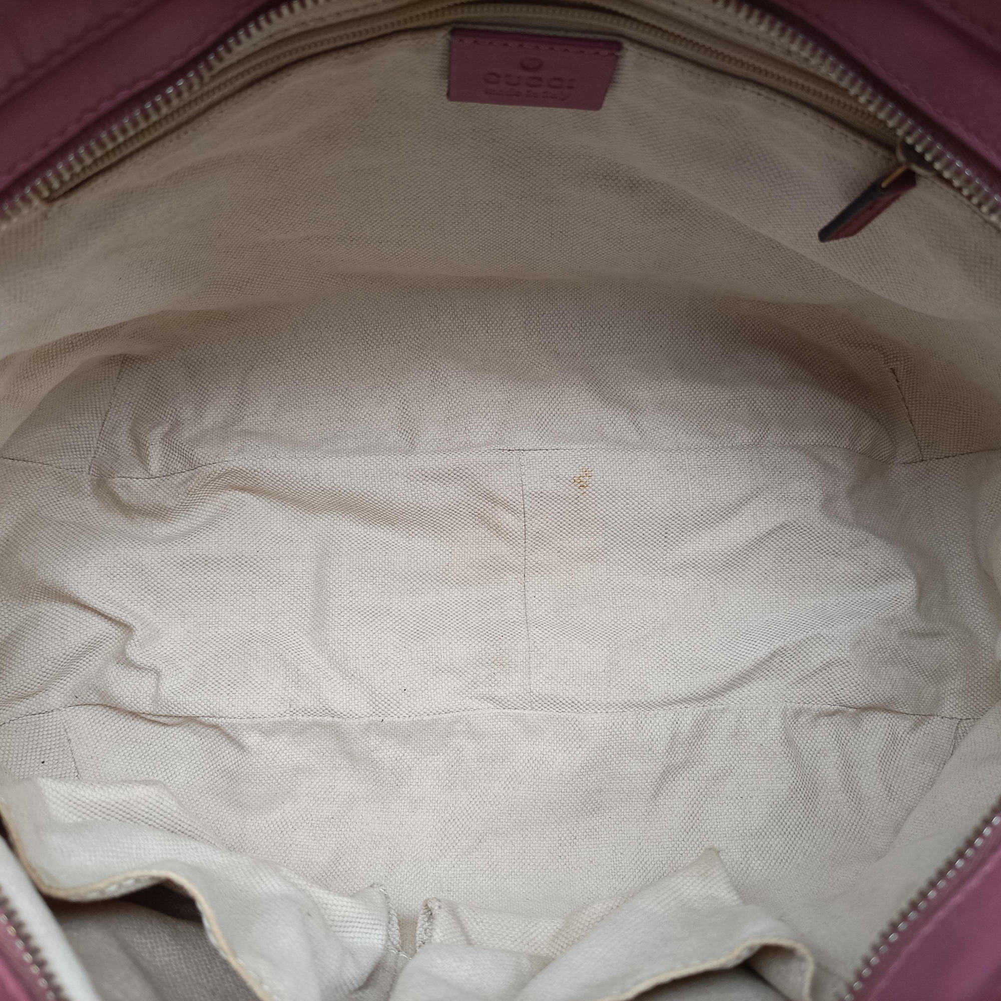 Pre-owned Gucci Sukey khaki Canvas×Leather 296834 shoulderbag | stylenewstar