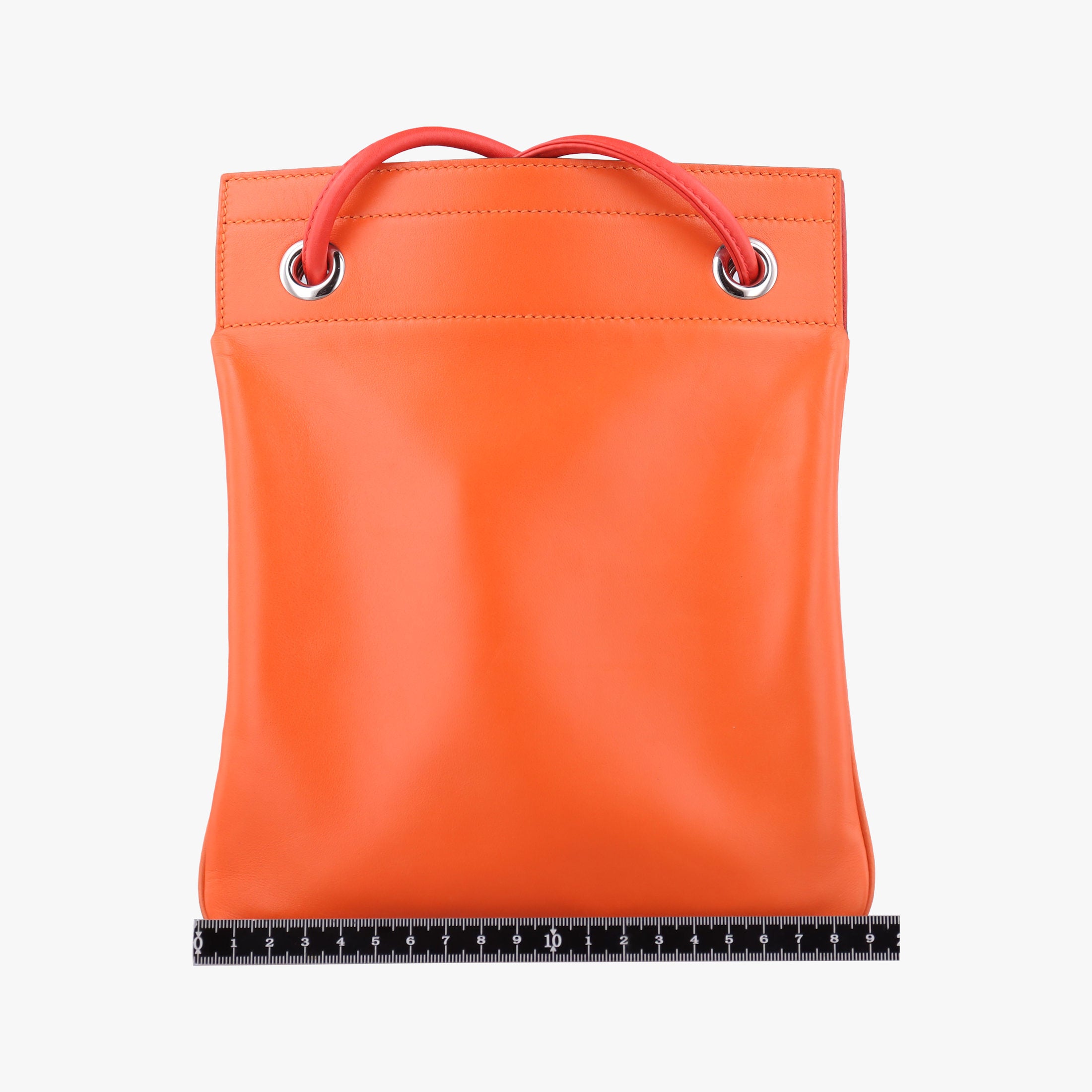 Vintage Hermes Sac Aline mini Orange Leather  shoulderbag | stylenewstar