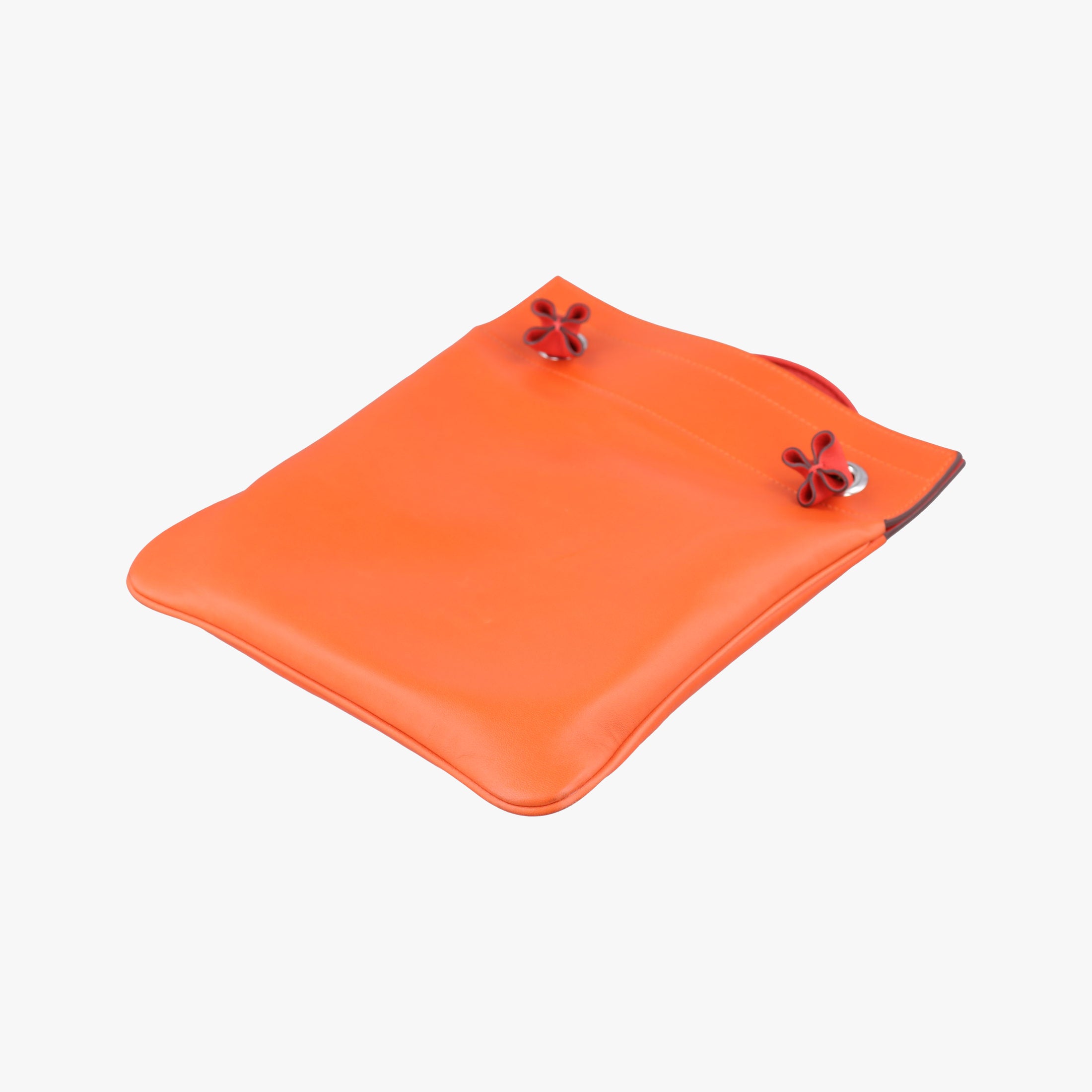 Vintage Hermes Sac Aline mini Orange Leather  shoulderbag | stylenewstar