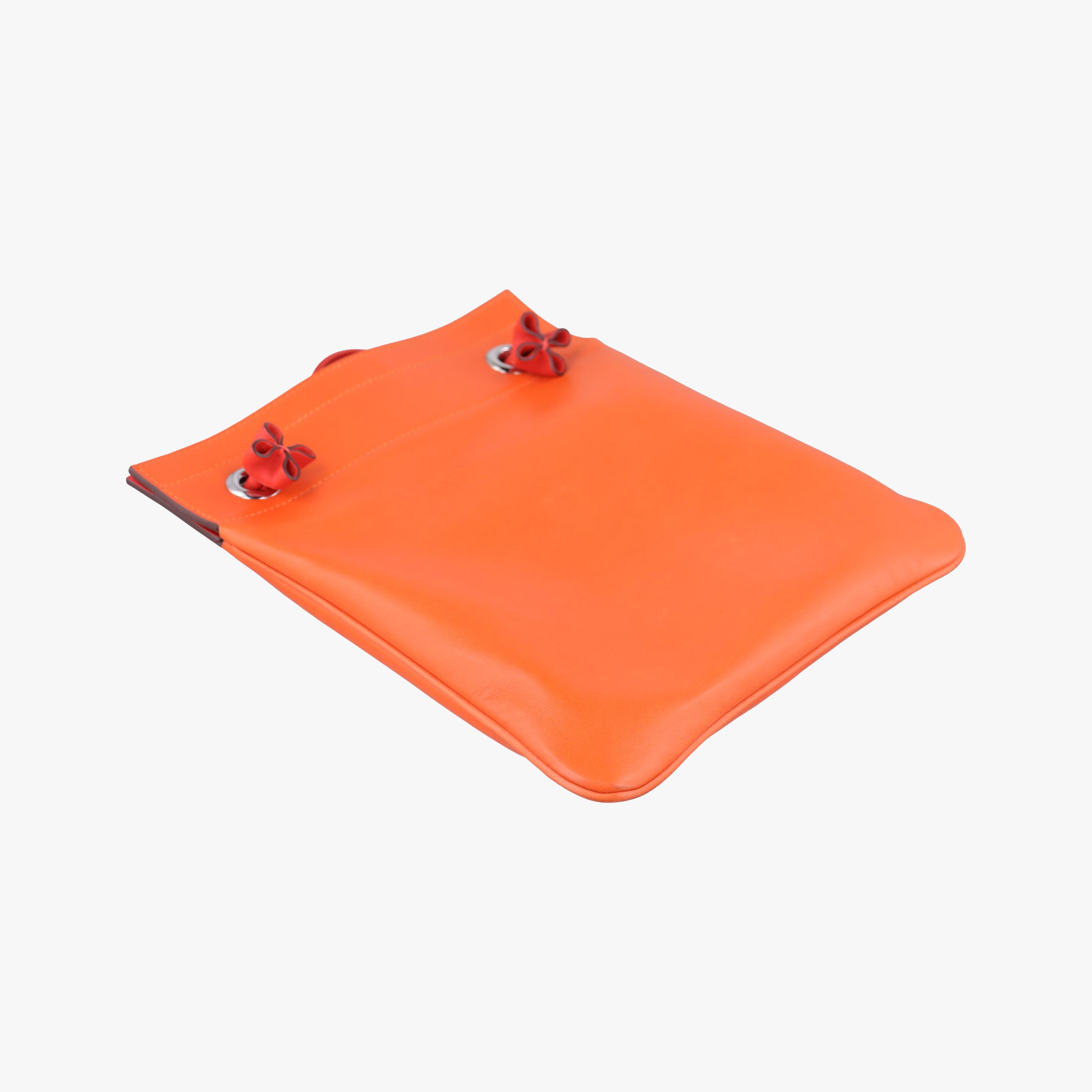 Vintage Hermes Sac Aline mini Orange Leather  shoulderbag | stylenewstar