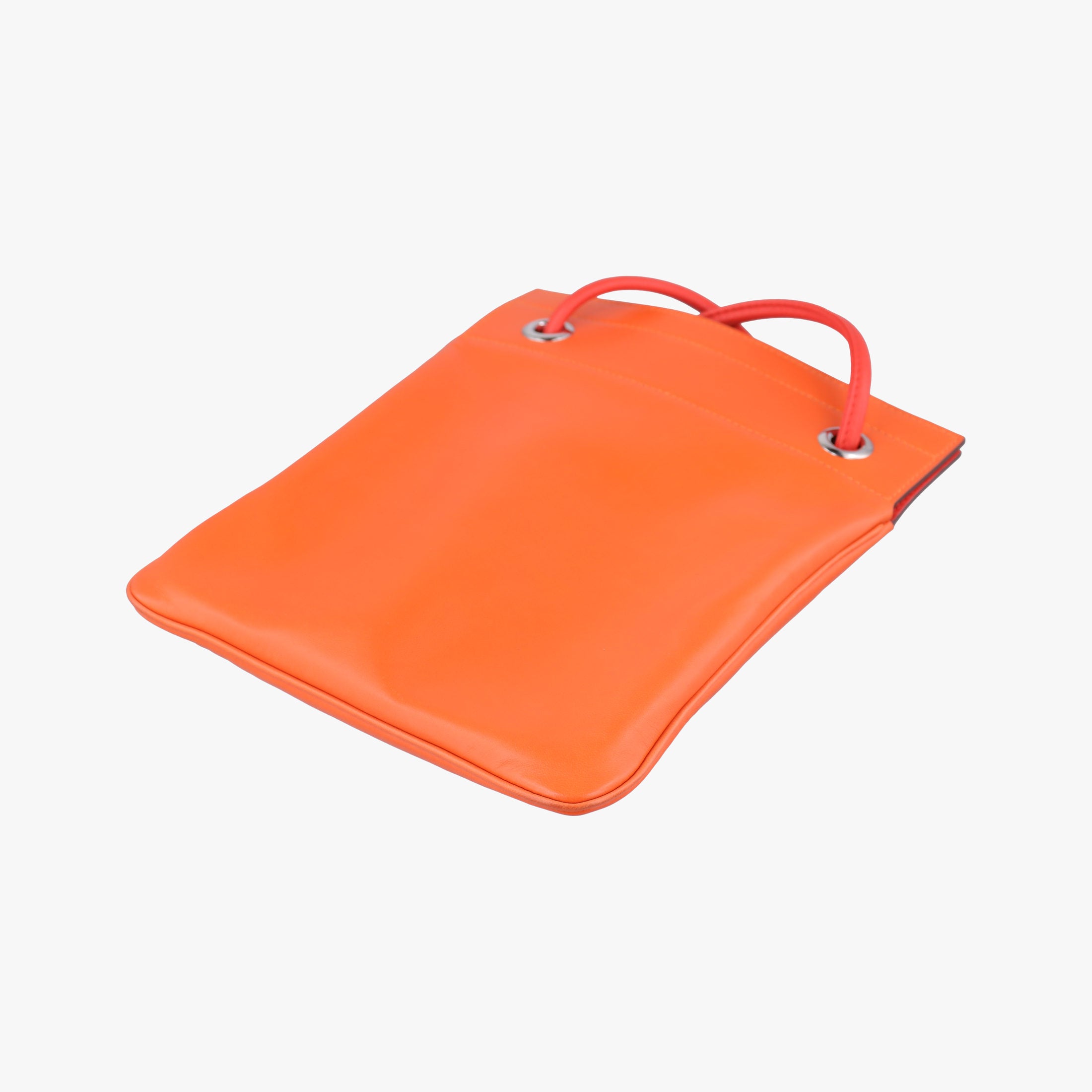 Vintage Hermes Sac Aline mini Orange Leather  shoulderbag | stylenewstar