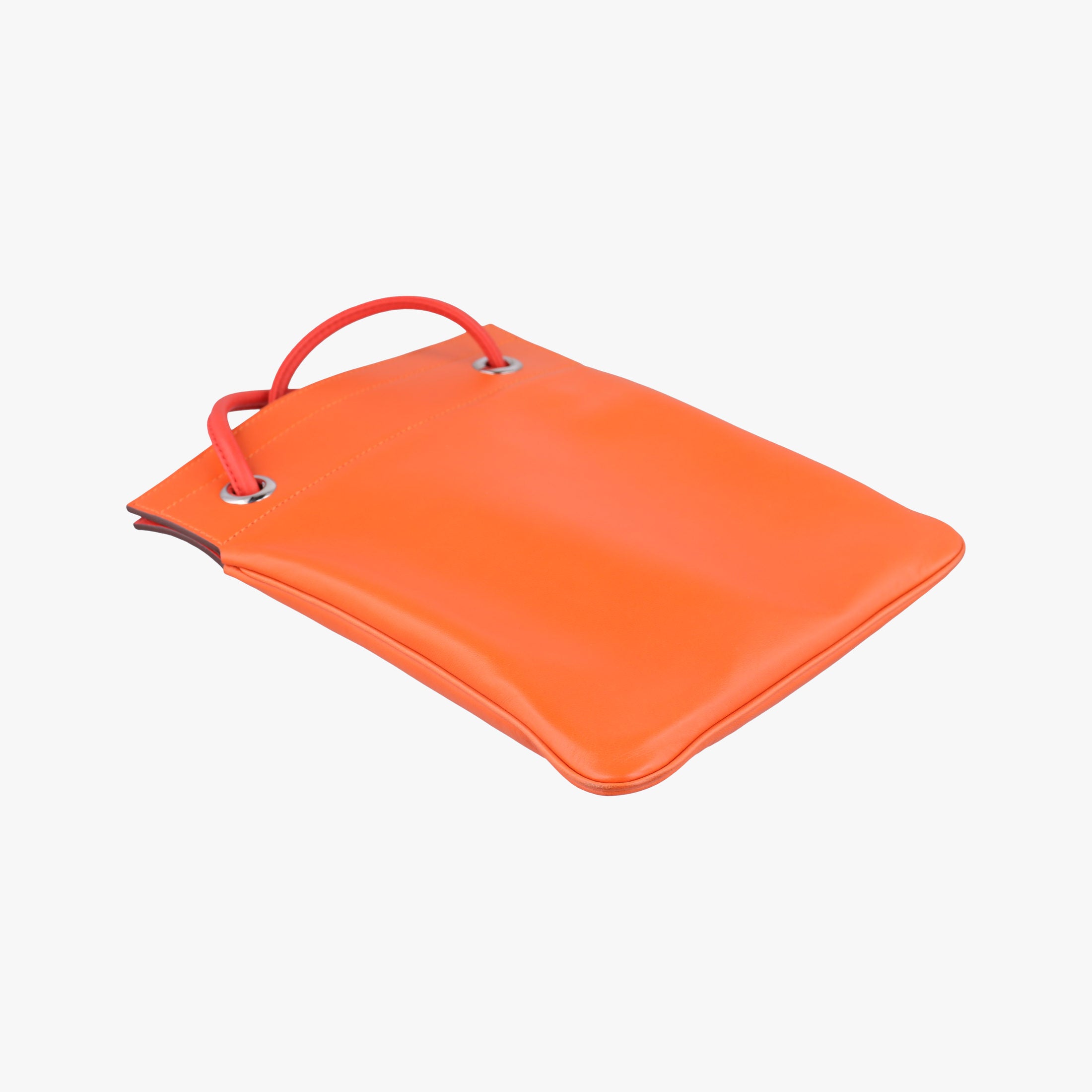 Vintage Hermes Sac Aline mini Orange Leather  shoulderbag | stylenewstar