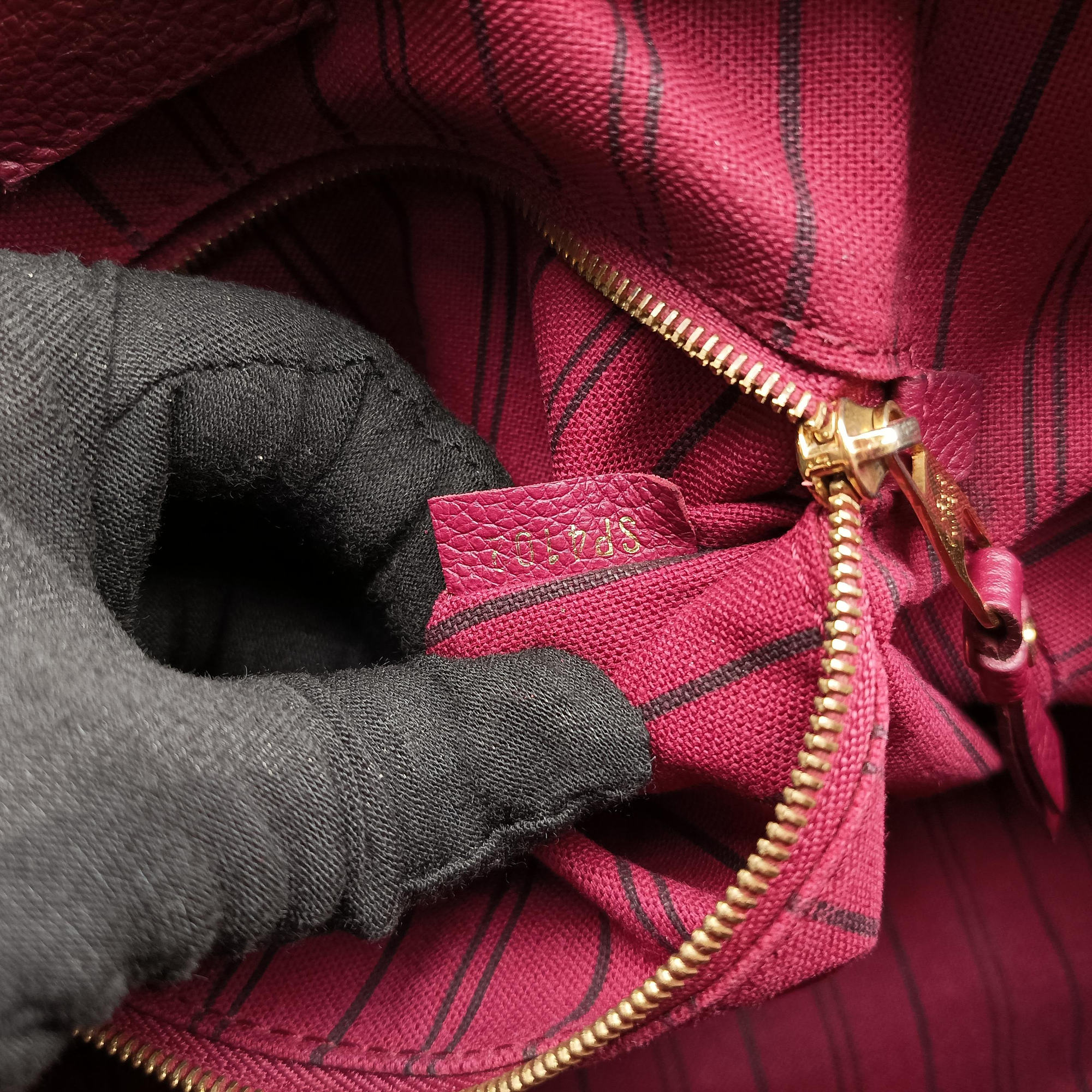 Vintage Louis Vuitton Speedy Bandouliere 25 Aurore Monogram Empreinte M40764 shoulderbag | stylenewstar