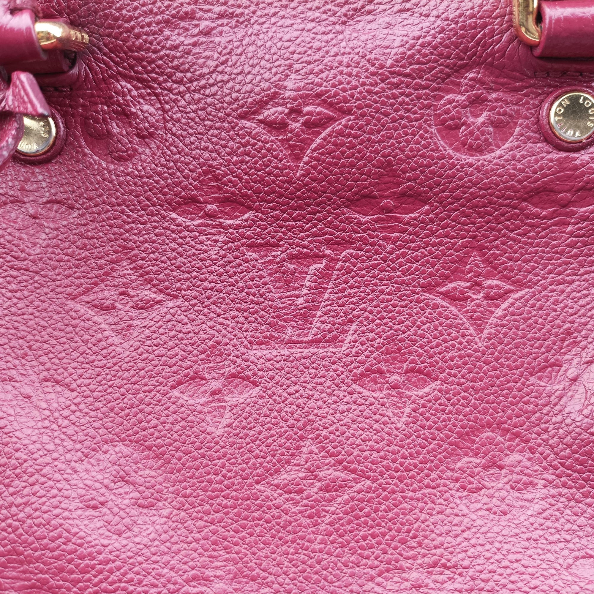 Vintage Louis Vuitton Speedy Bandouliere 25 Aurore Monogram Empreinte M40764 shoulderbag | stylenewstar