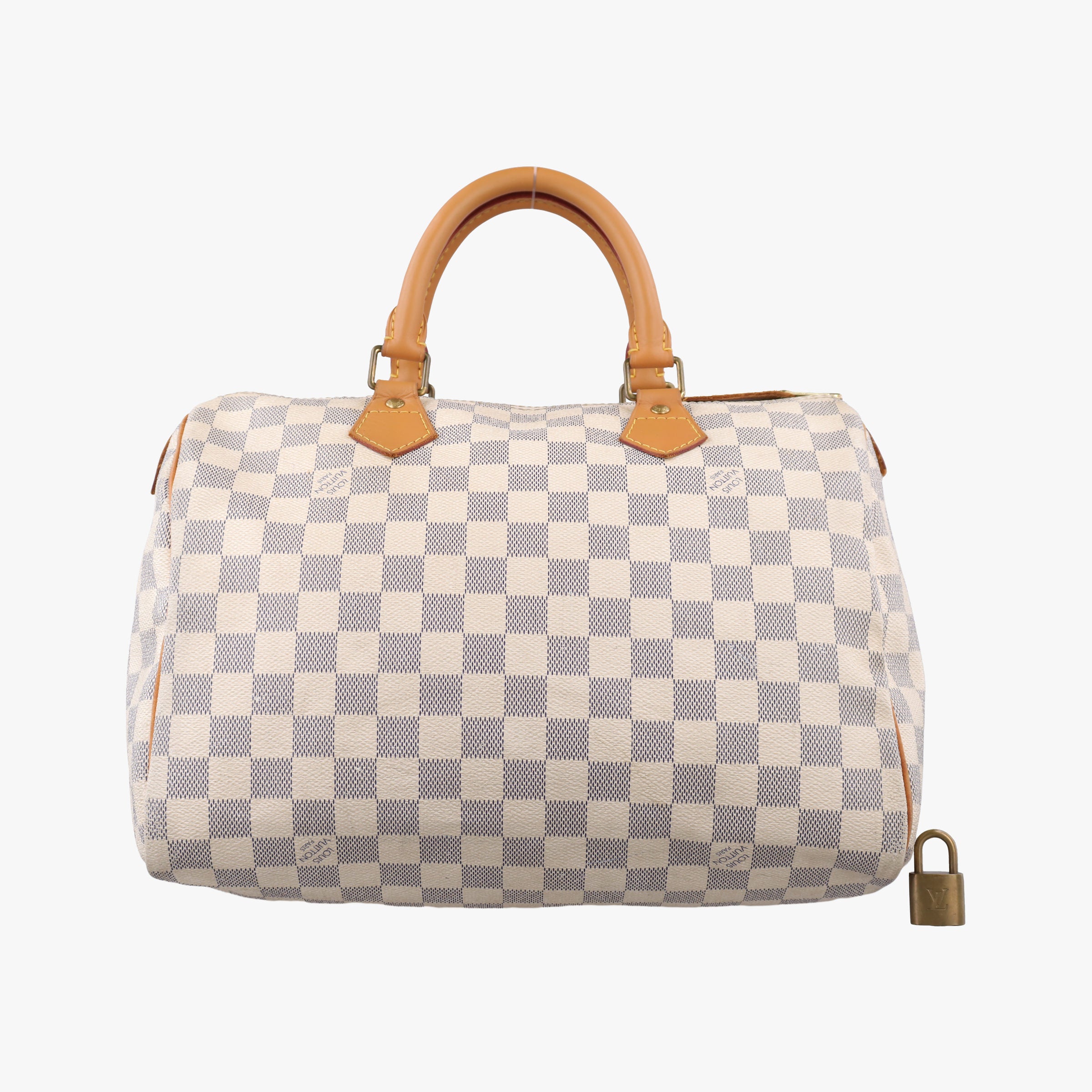 Pre-owned Louis Vuitton Speedy 30 AZUR Damier Canvas N41533 handbag | stylenewstar