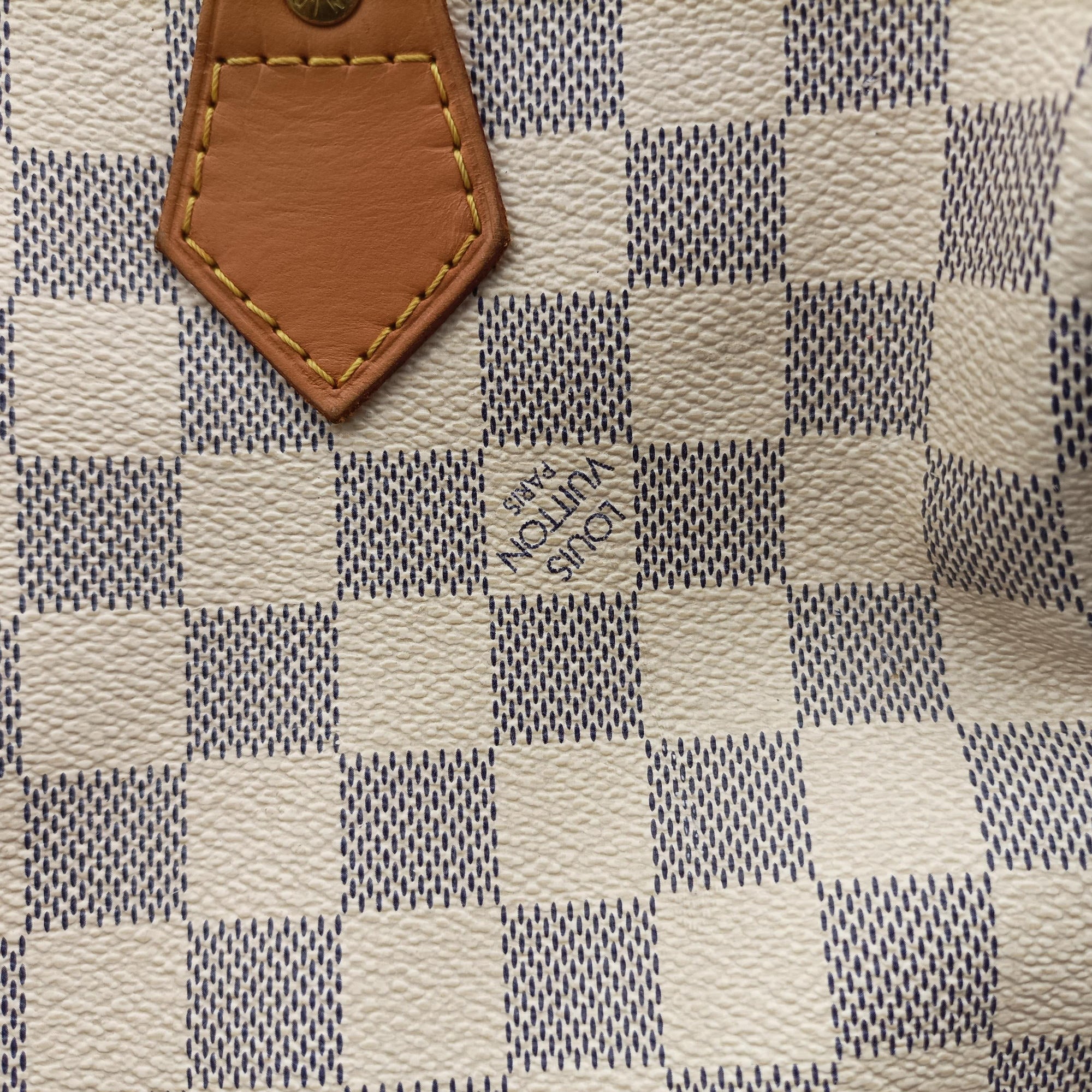 Pre-owned Louis Vuitton Speedy 30 AZUR Damier Canvas N41533 handbag | stylenewstar