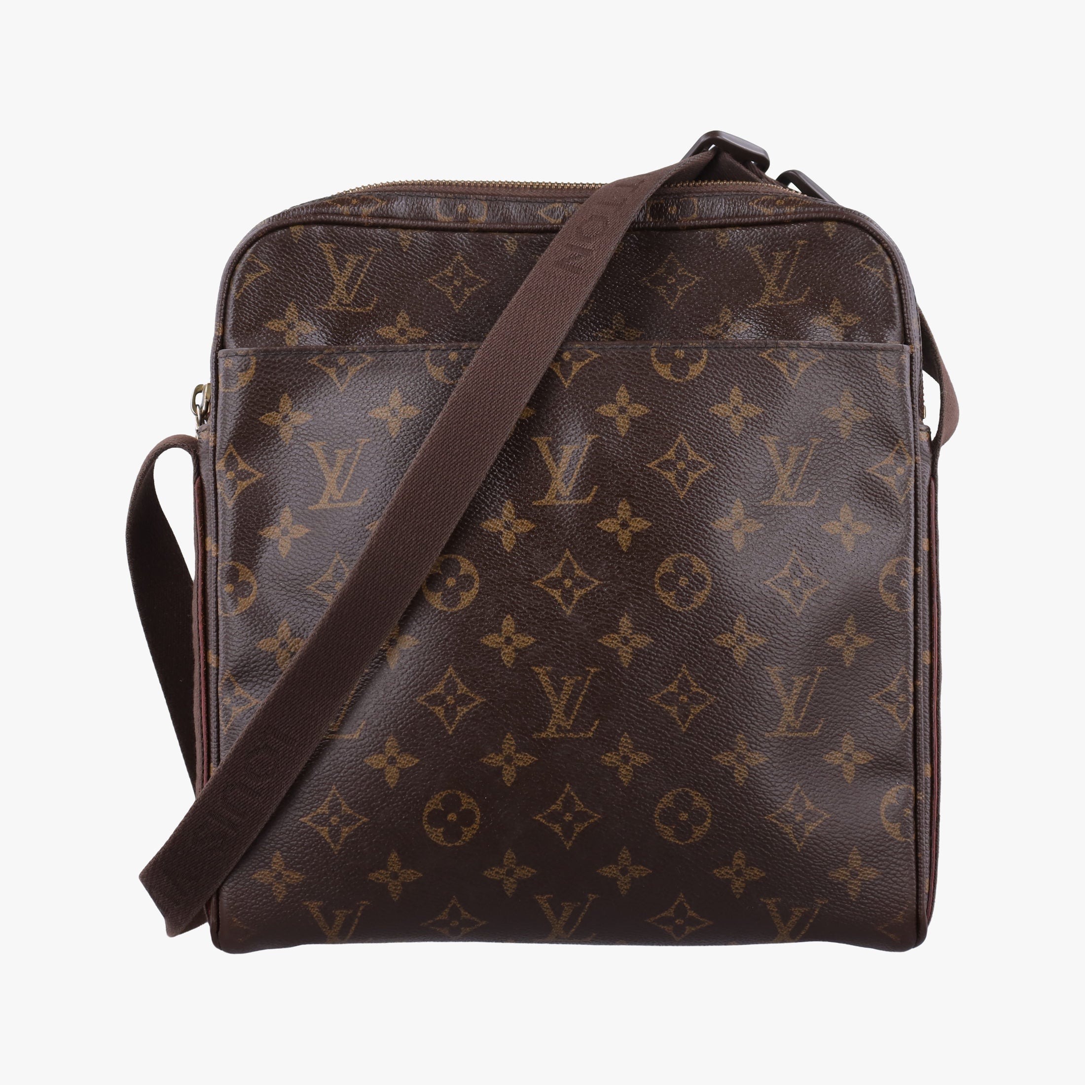 Pre-owned Louis Vuitton Trotter Beauvais brown Monogram Macassar M97037 shoulderbag | stylenewstar