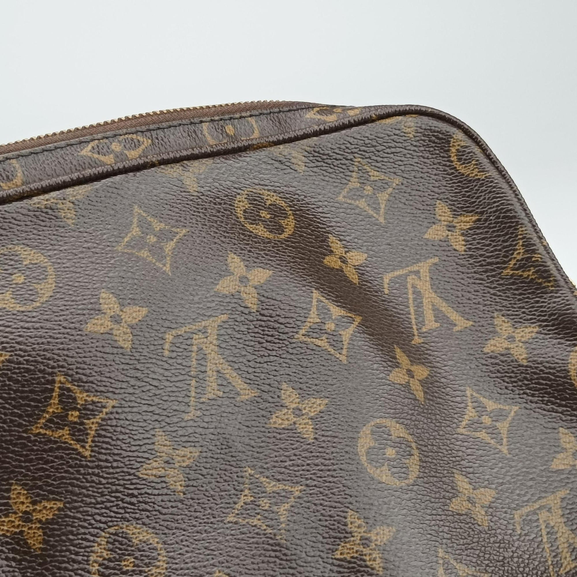 Pre-owned Louis Vuitton Trotter Beauvais brown Monogram Macassar M97037 shoulderbag | stylenewstar