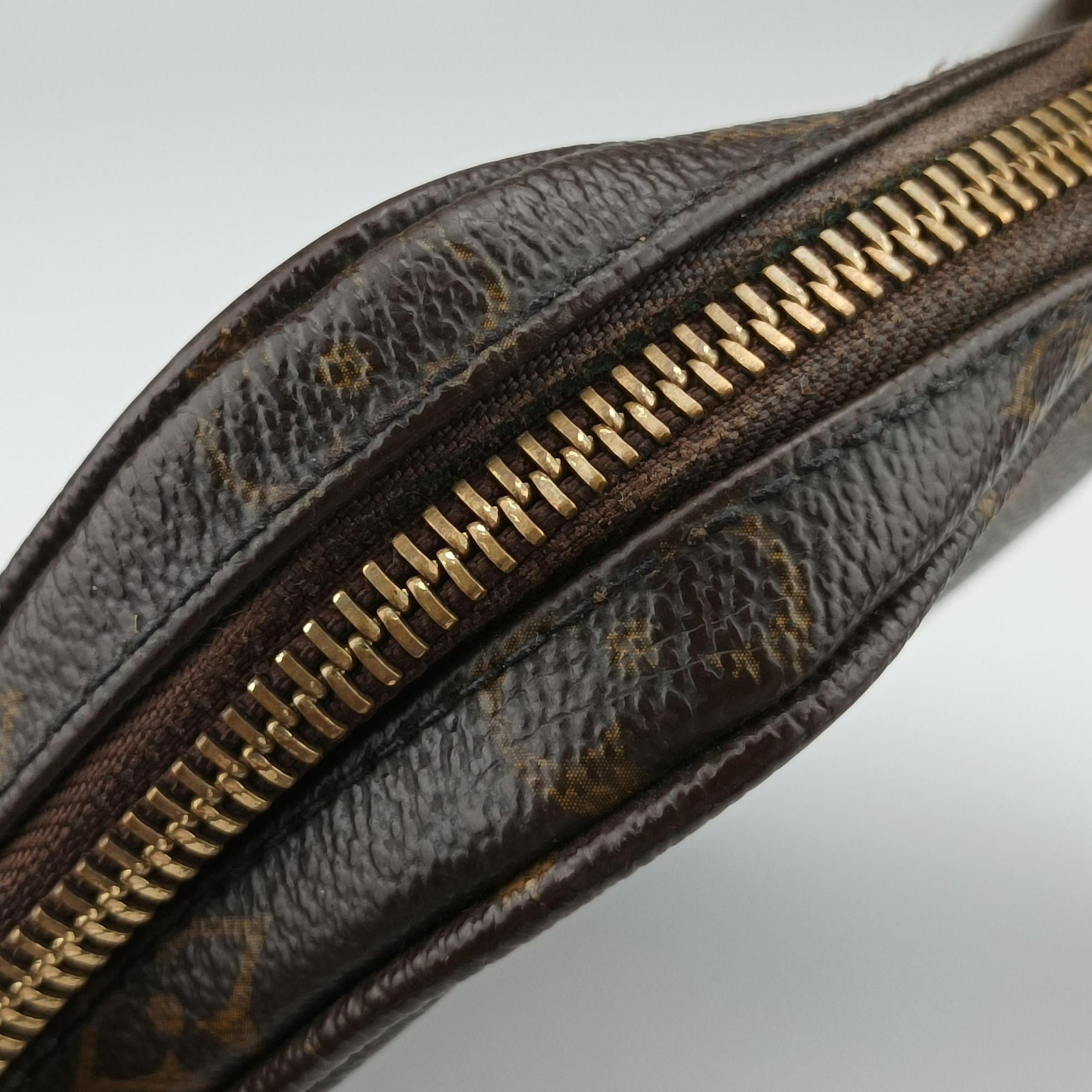 Pre-owned Louis Vuitton Trotter Beauvais brown Monogram Macassar M97037 shoulderbag | stylenewstar