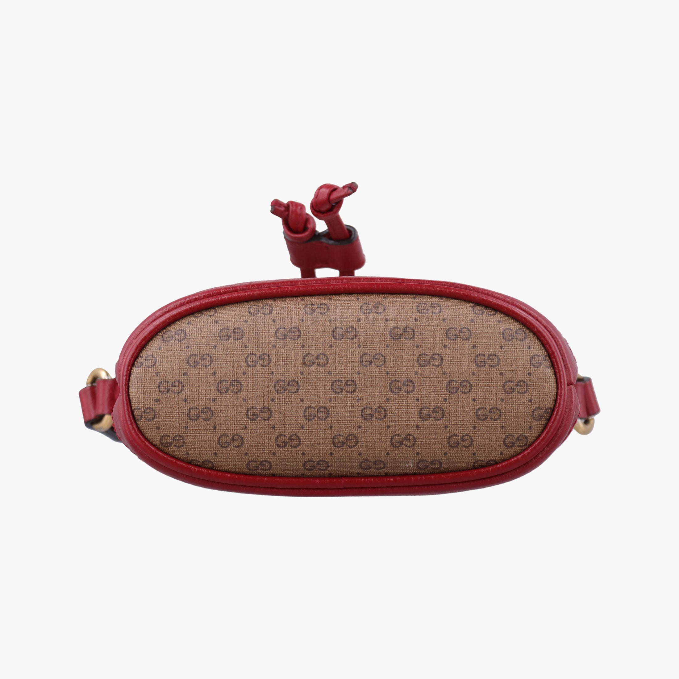Pre-owned Gucci Doraemon collaboration Brown×Red×Multi PVC coated canvas×Leather 647801 shoulderbag | stylenewstar