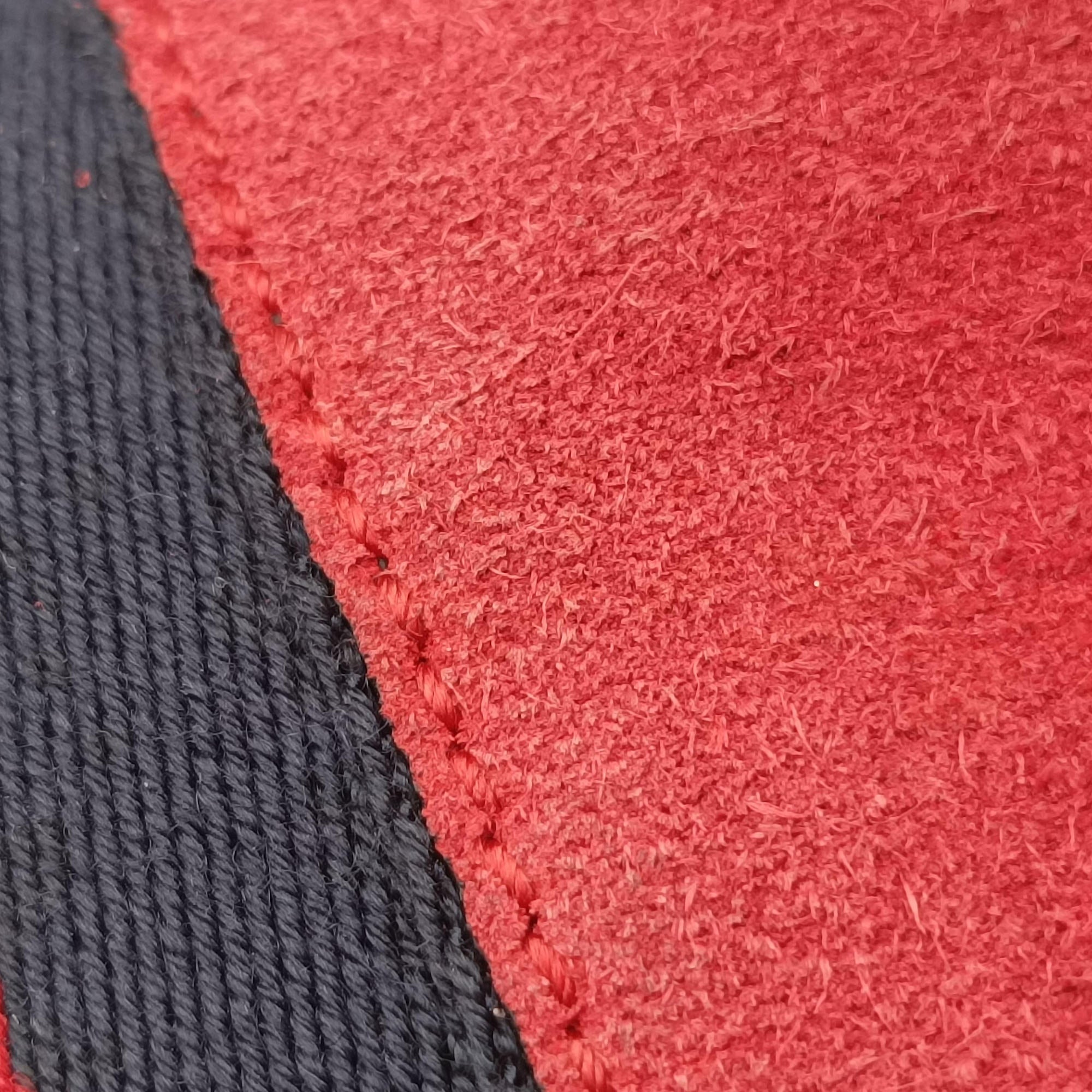 Pre-owned Gucci Ophidia Red×Black Suede×Patent 503877 shoulderbag | stylenewstar