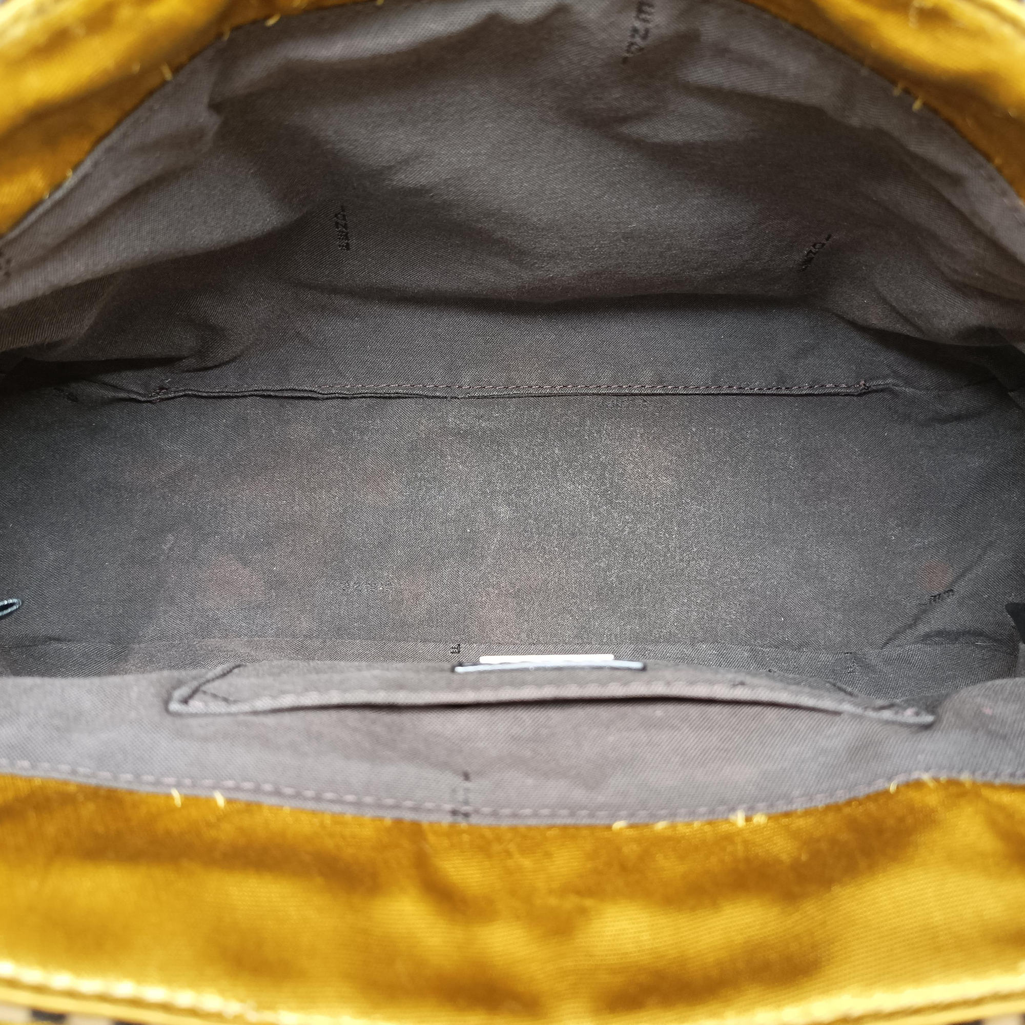 Pre-owned Fendi B Bag Brown Velvet × Fur 8BN165 shoulderbag | stylenewstar