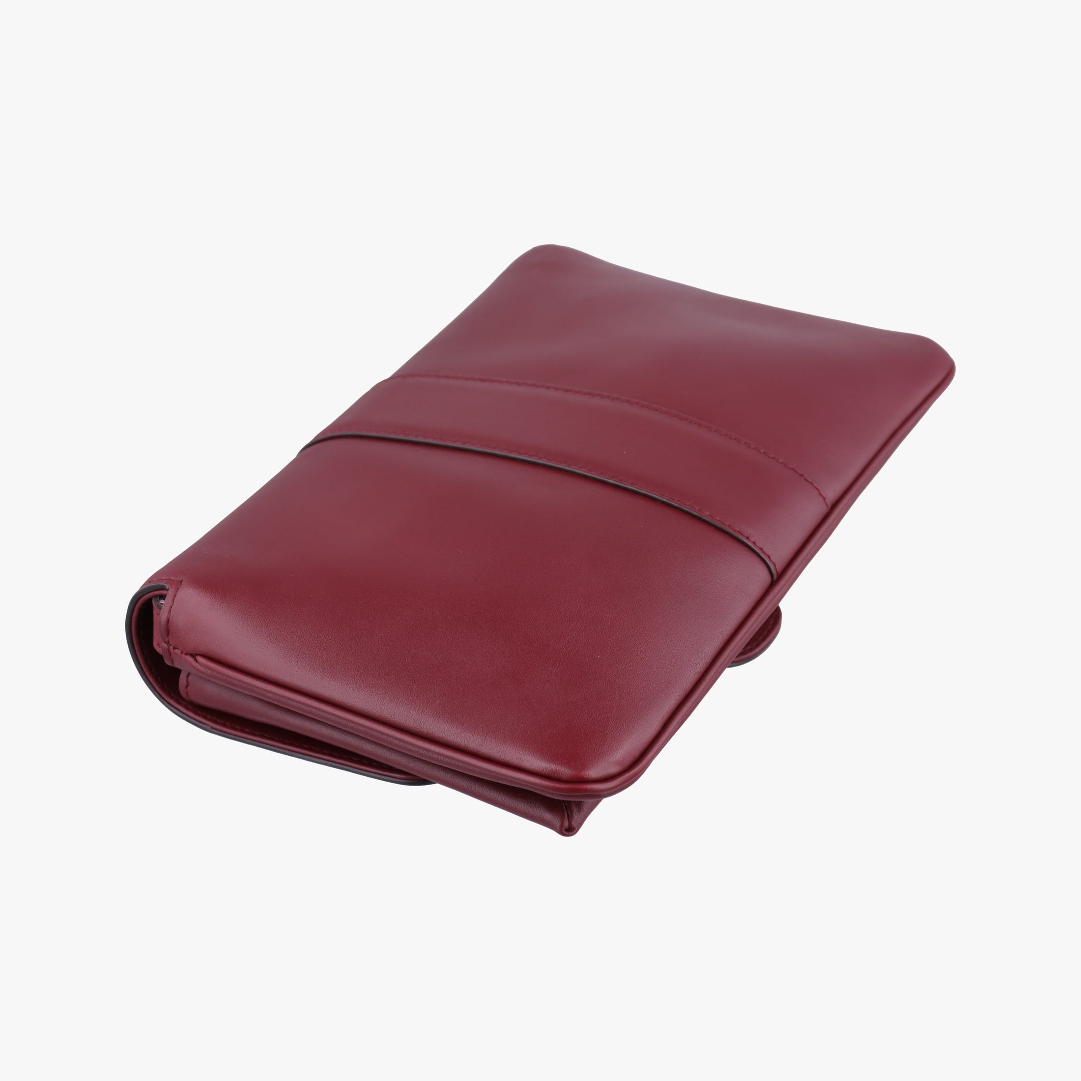 Pre-owned Gucci Arli Burgundy Leather 550129 shoulderbag | stylenewstar