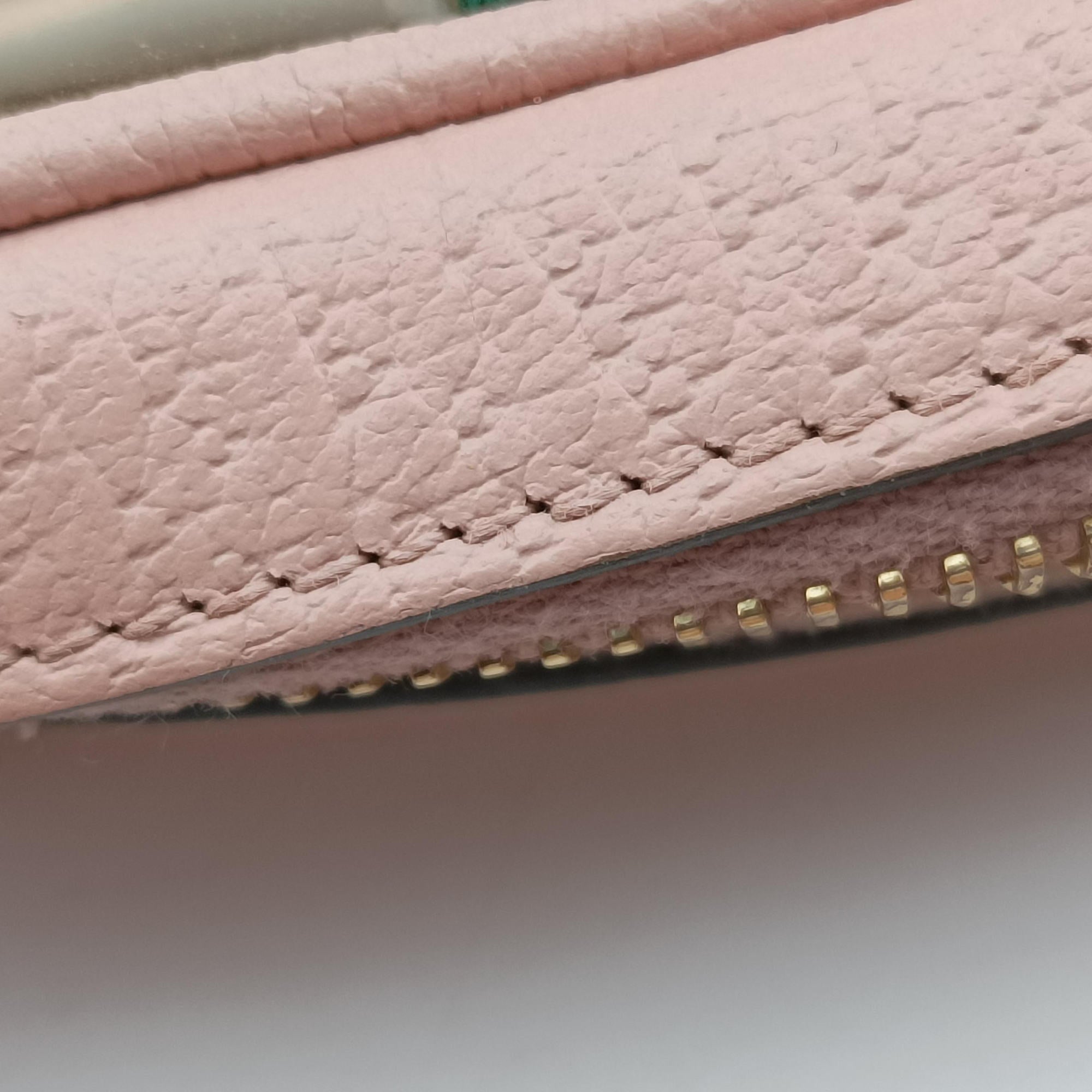 Pre-owned Gucci OPHIDIA Pink×Transparent PVC coated canvas 517350 shoulderbag | stylenewstar