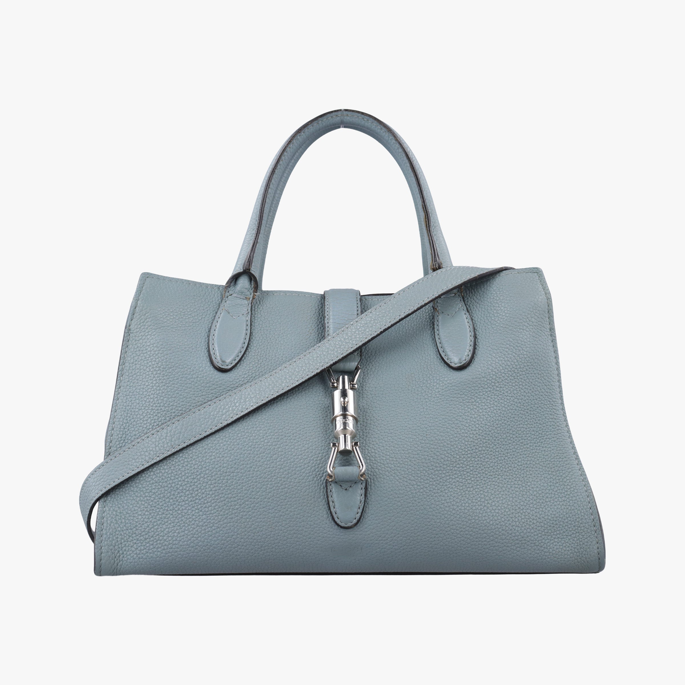 Vintage Gucci new jackie Blue Leather 365460 shoulderbag | stylenewstar