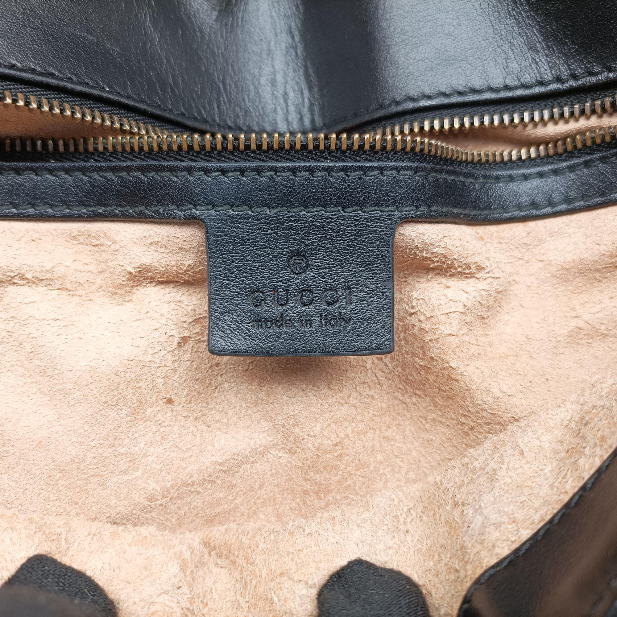 Pre-owned Gucci GG Marmont Black Leather 443497 shoulderbag | stylenewstar