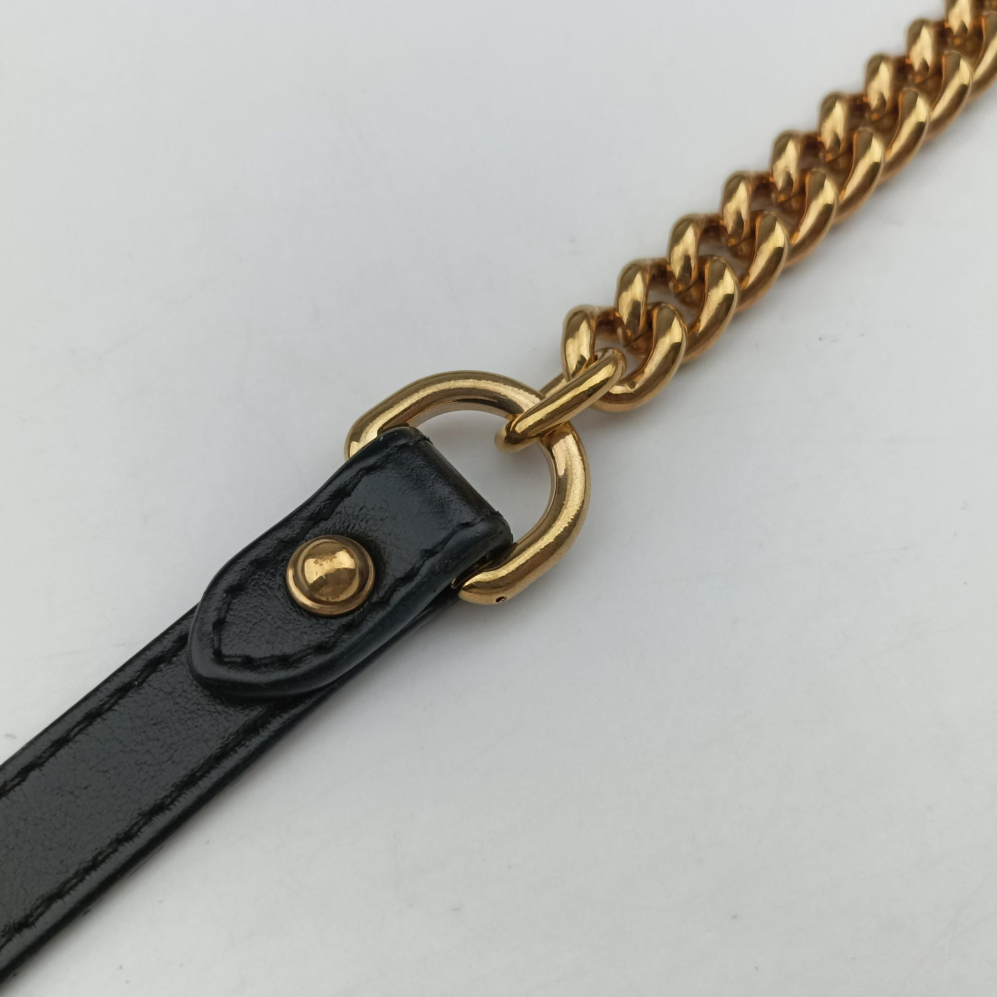 Pre-owned Gucci GG Marmont Black Leather 443497 shoulderbag | stylenewstar