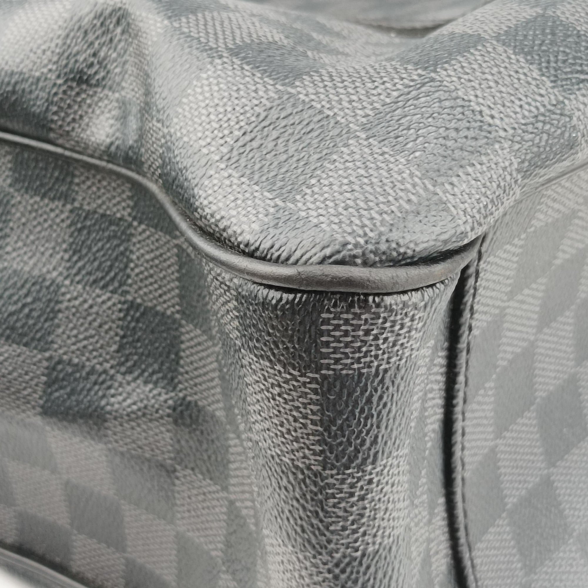 Pre-owned Louis Vuitton Tadao Noir Damier Graphite N51192 handbag | stylenewstar