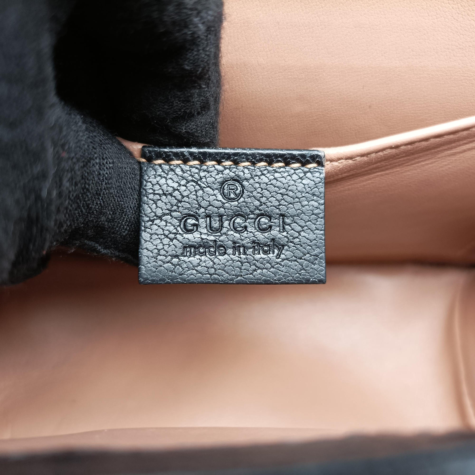 Secondhand Gucci Mini Fox Brooch Bamboo Beige×Multicolour PVC coated canvas×Leather 466428 shoulderbag | stylenewstar