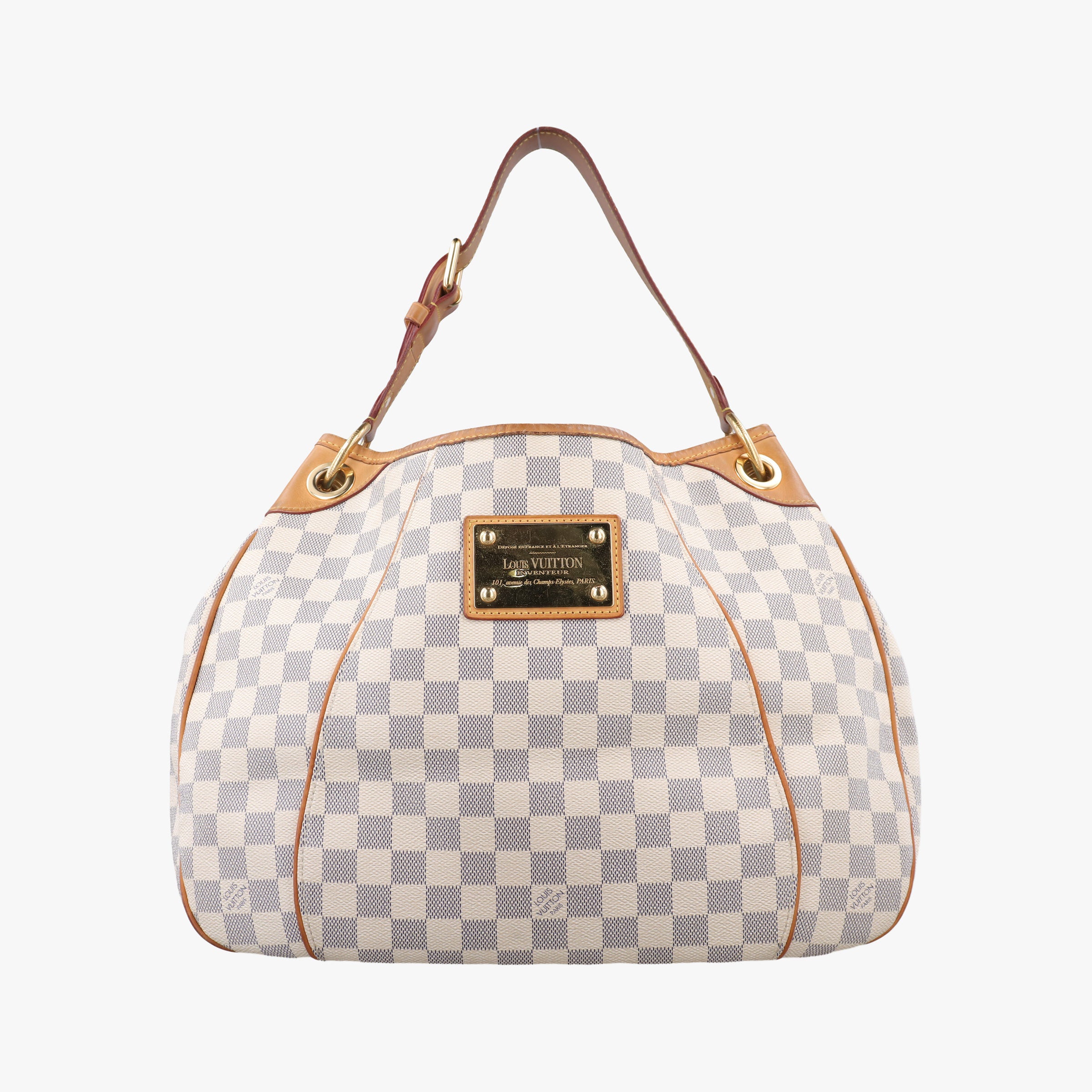 Pre-owned Louis Vuitton GALLIERA PM Azur Damier Canvas N55215 shoulderbag | stylenewstar