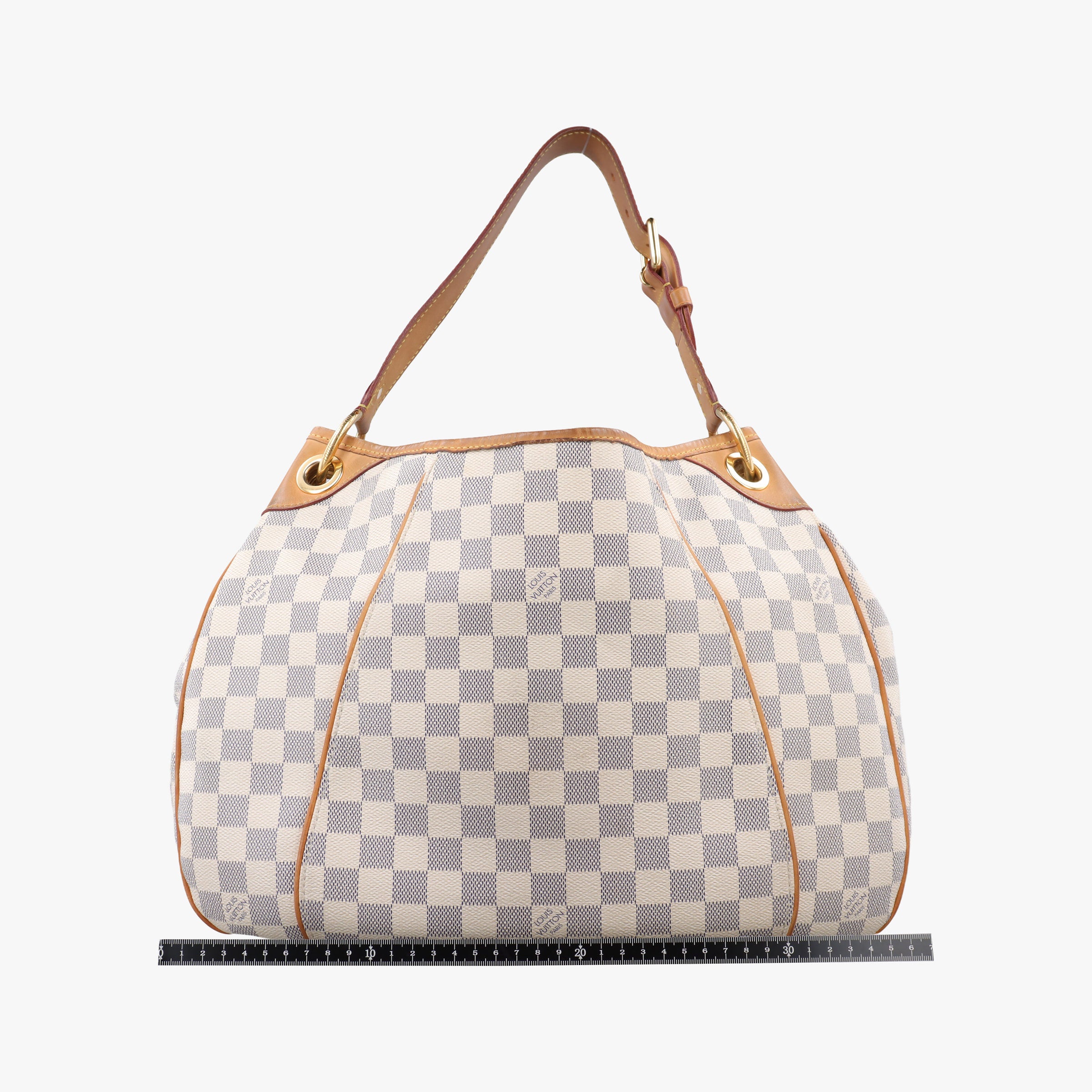 Pre-owned Louis Vuitton GALLIERA PM Azur Damier Canvas N55215 shoulderbag | stylenewstar