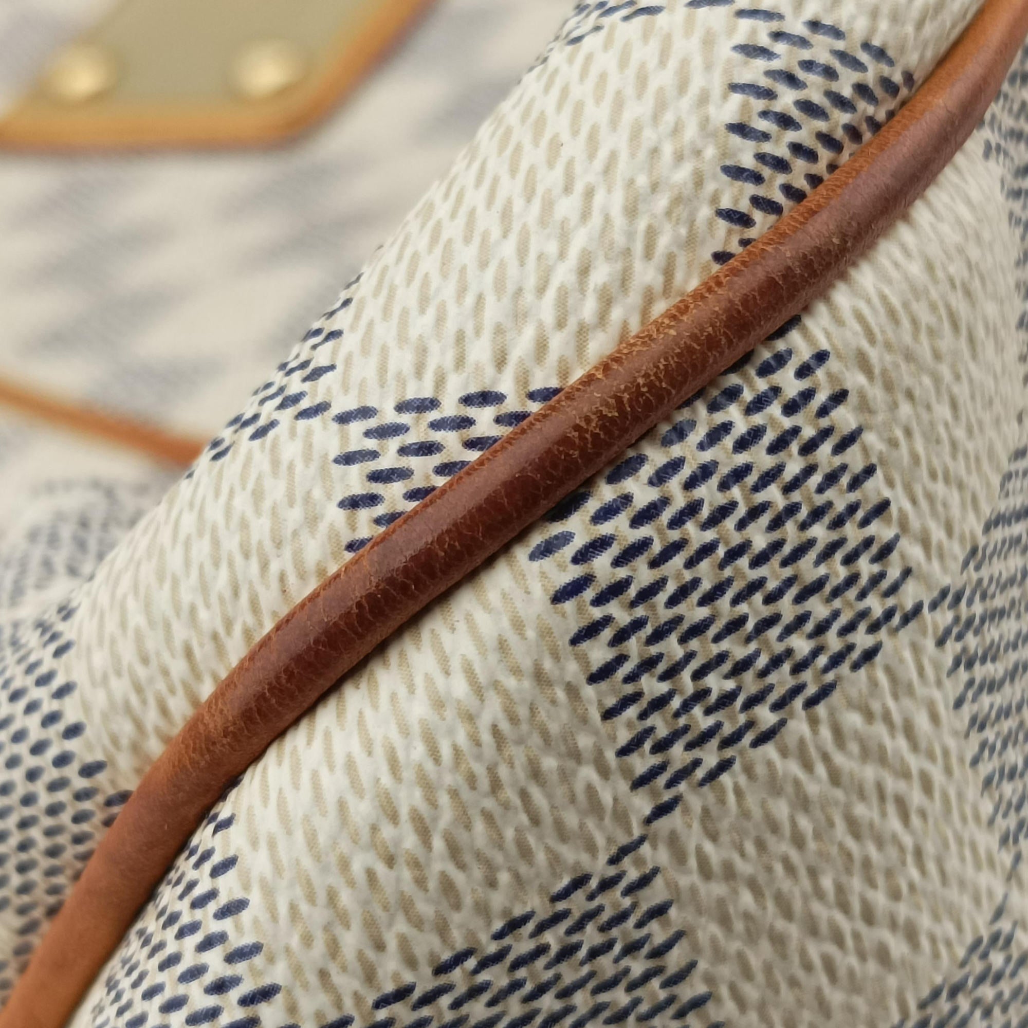 Pre-owned Louis Vuitton GALLIERA PM Azur Damier Canvas N55215 shoulderbag | stylenewstar