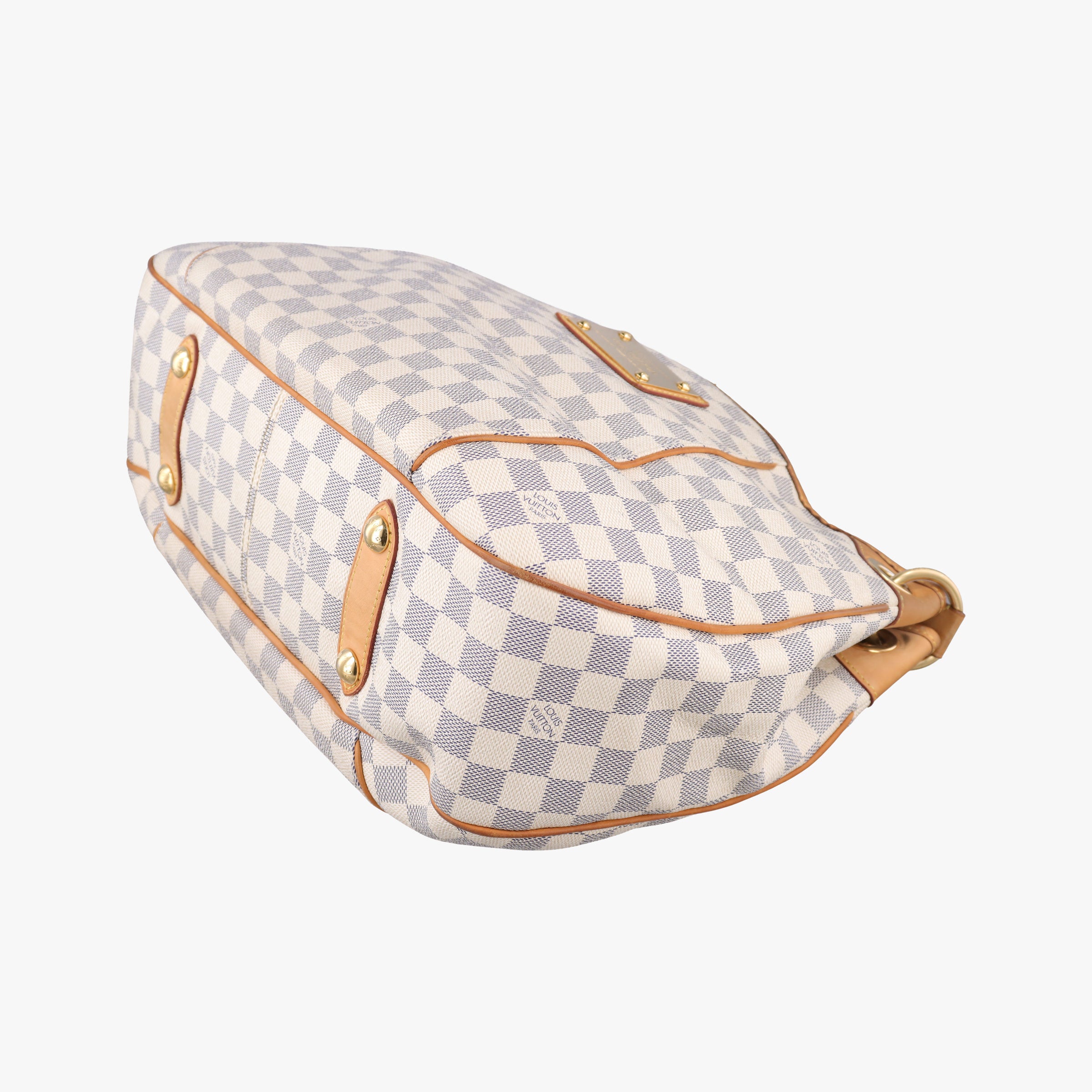 Pre-owned Louis Vuitton GALLIERA PM Azur Damier Canvas N55215 shoulderbag | stylenewstar