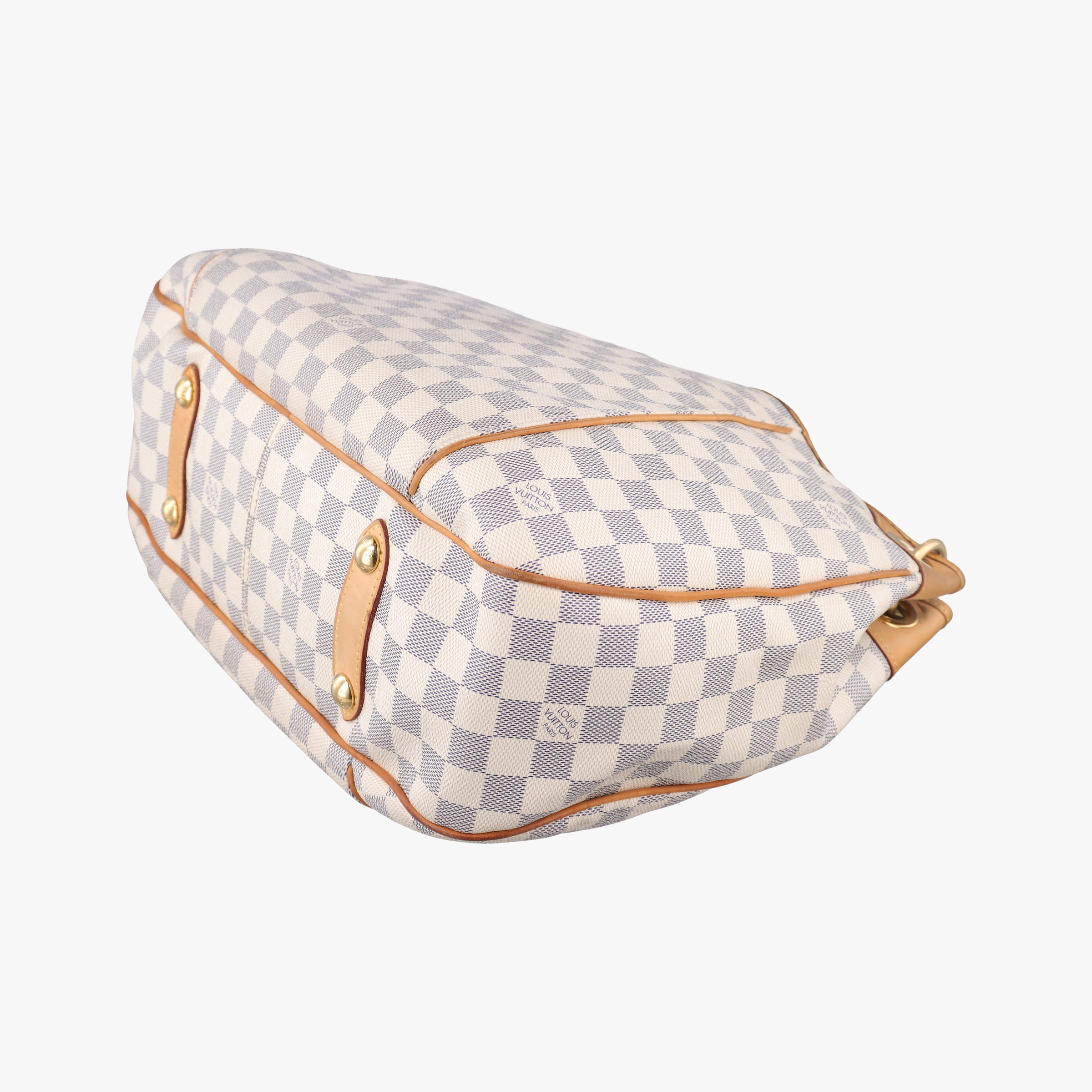 Pre-owned Louis Vuitton GALLIERA PM Azur Damier Canvas N55215 shoulderbag | stylenewstar