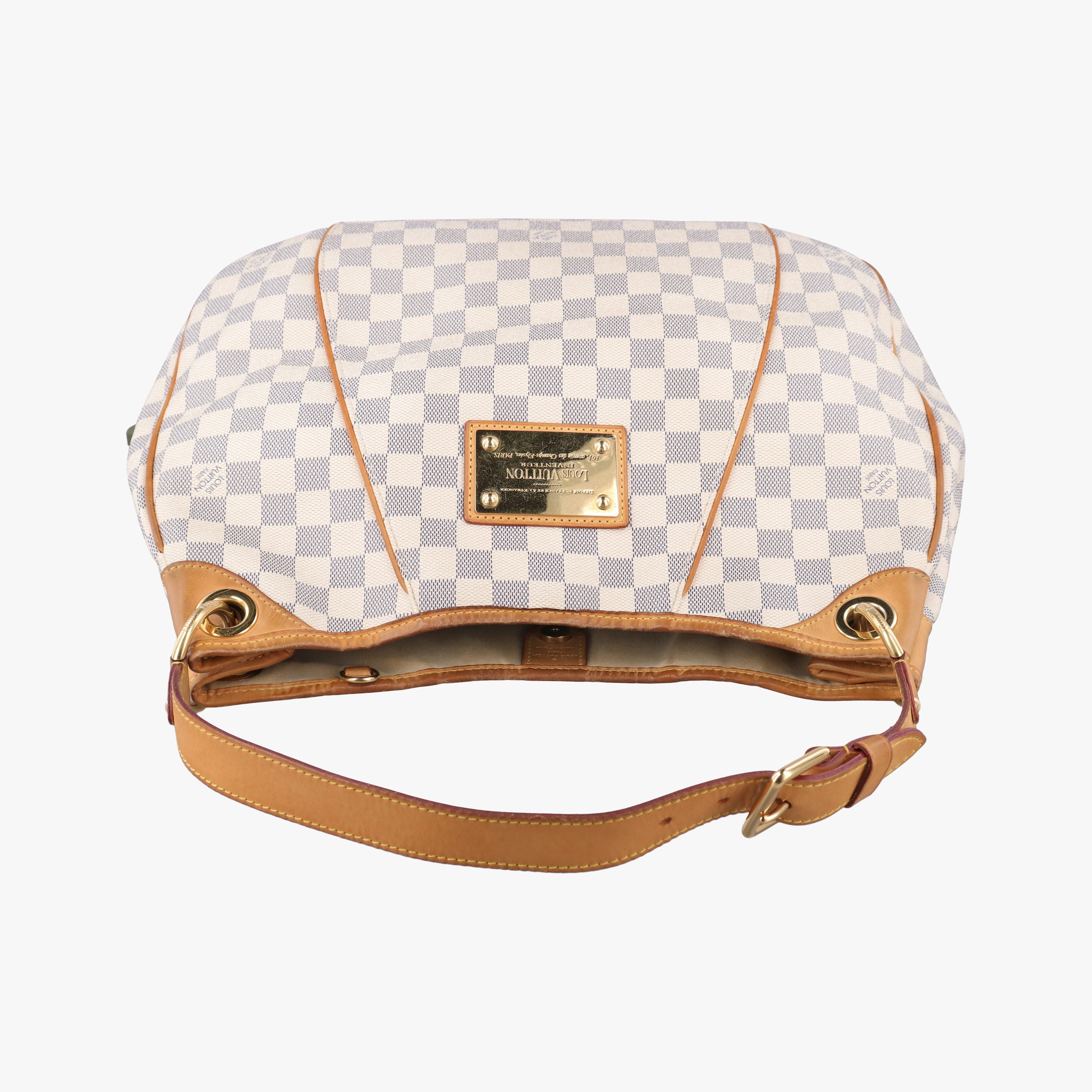 Pre-owned Louis Vuitton GALLIERA PM Azur Damier Canvas N55215 shoulderbag | stylenewstar