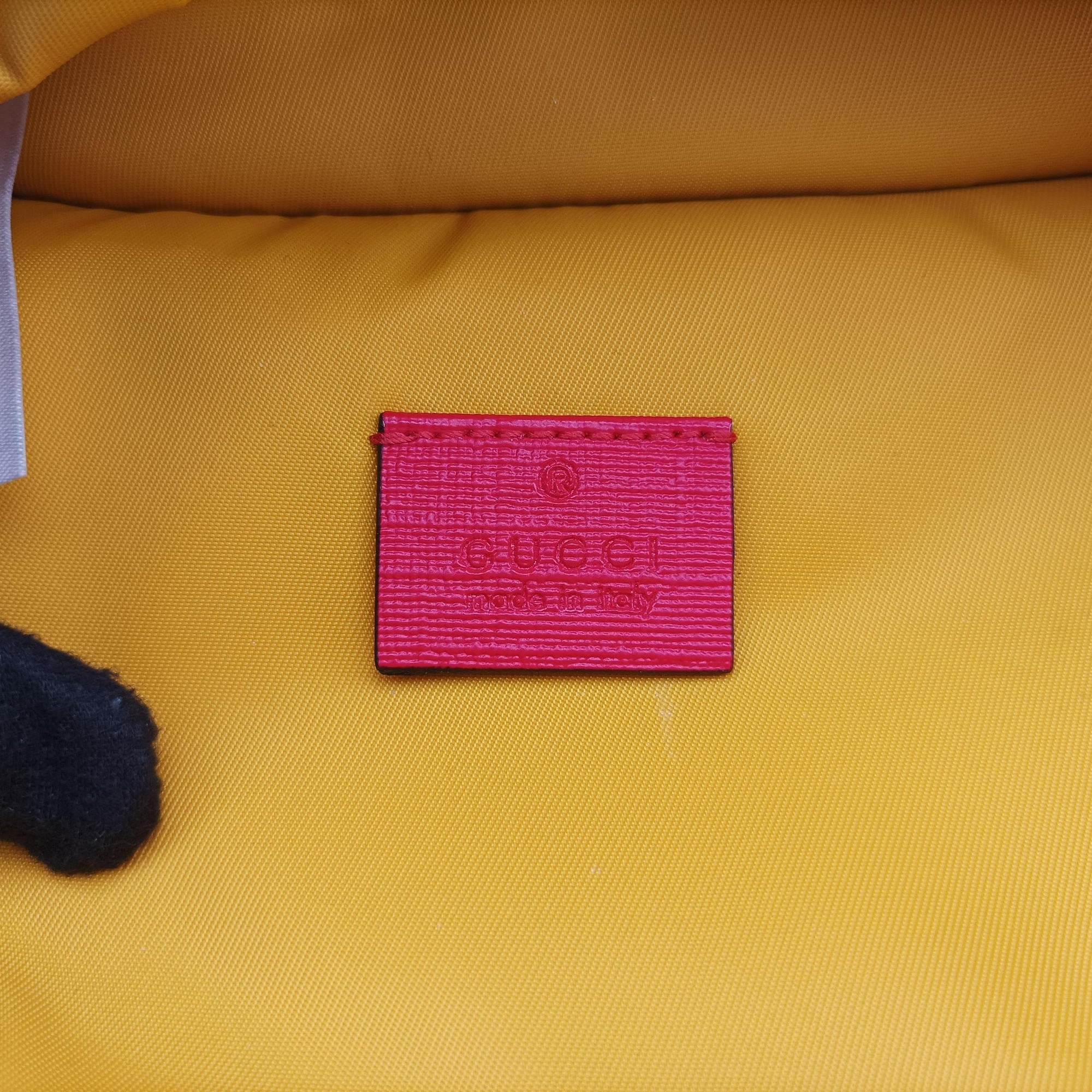 Vintage Gucci kids half moon bag Blue×Red nylon 611686 shoulderbag | stylenewstar