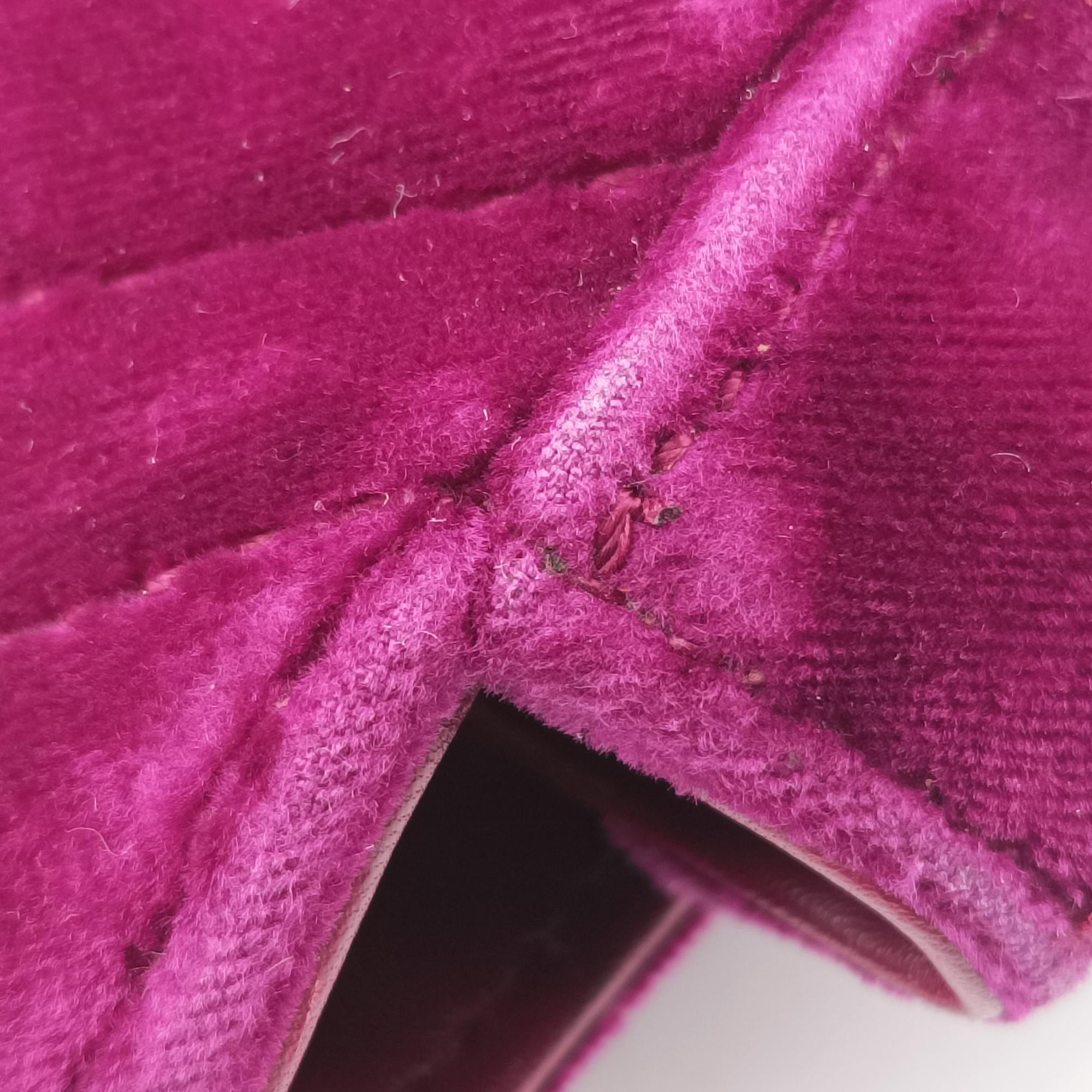 Vintage Gucci GG Marmont Purple velour 446744 shoulderbag | stylenewstar