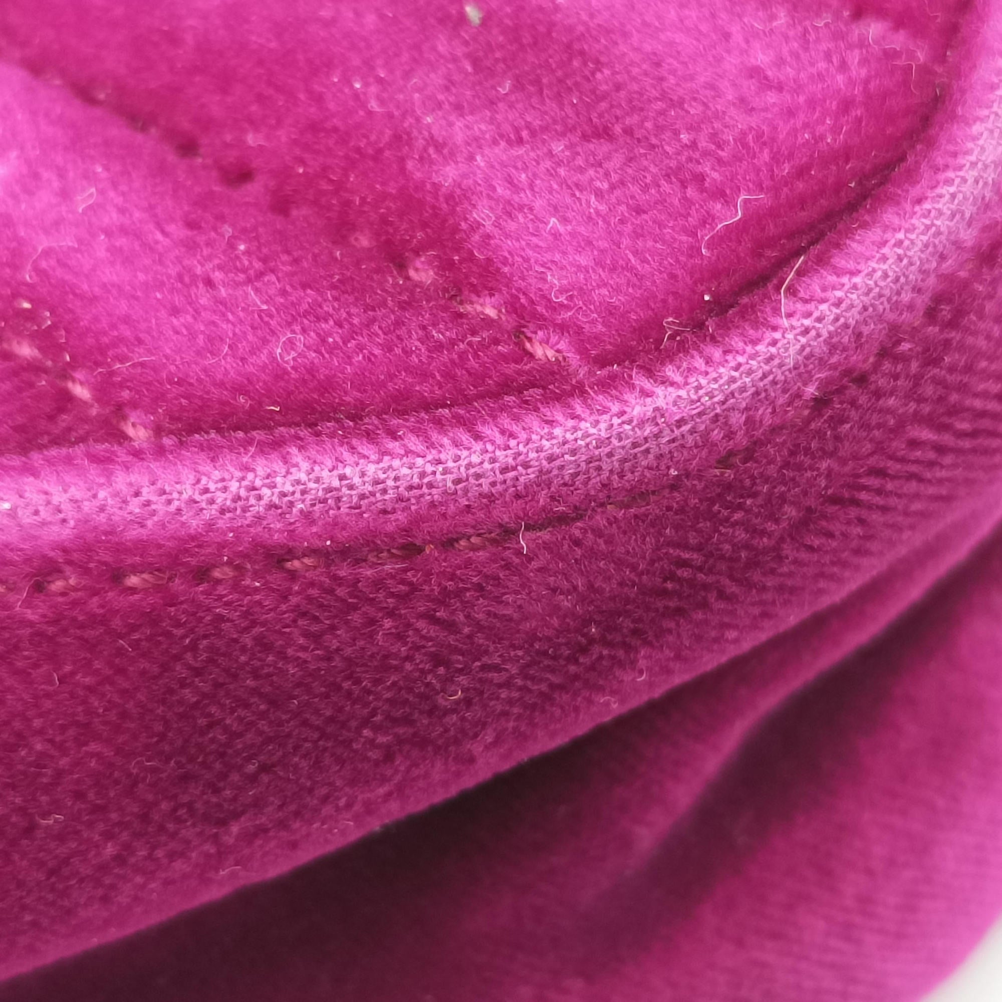 Vintage Gucci GG Marmont Purple velour 446744 shoulderbag | stylenewstar