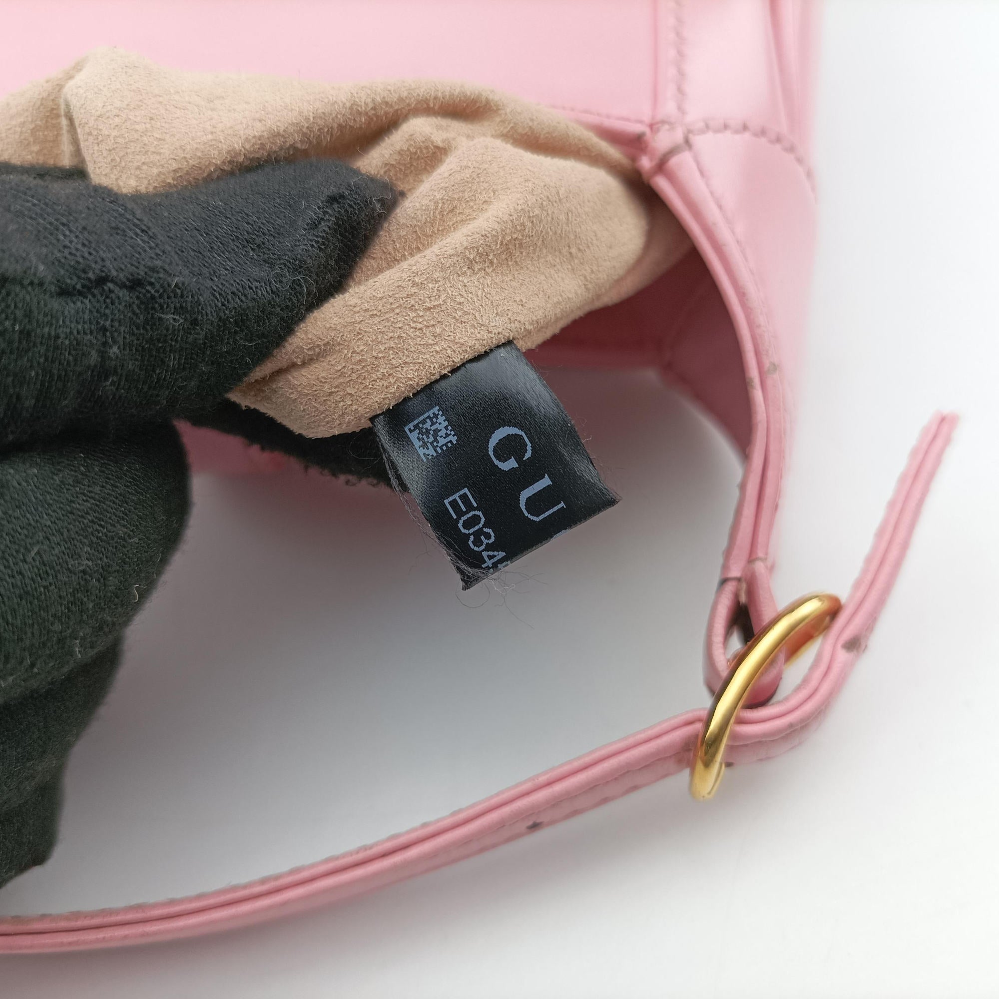 Pre-owned Gucci JACKIE 1961 Pink Leather 637091 shoulderbag | stylenewstar